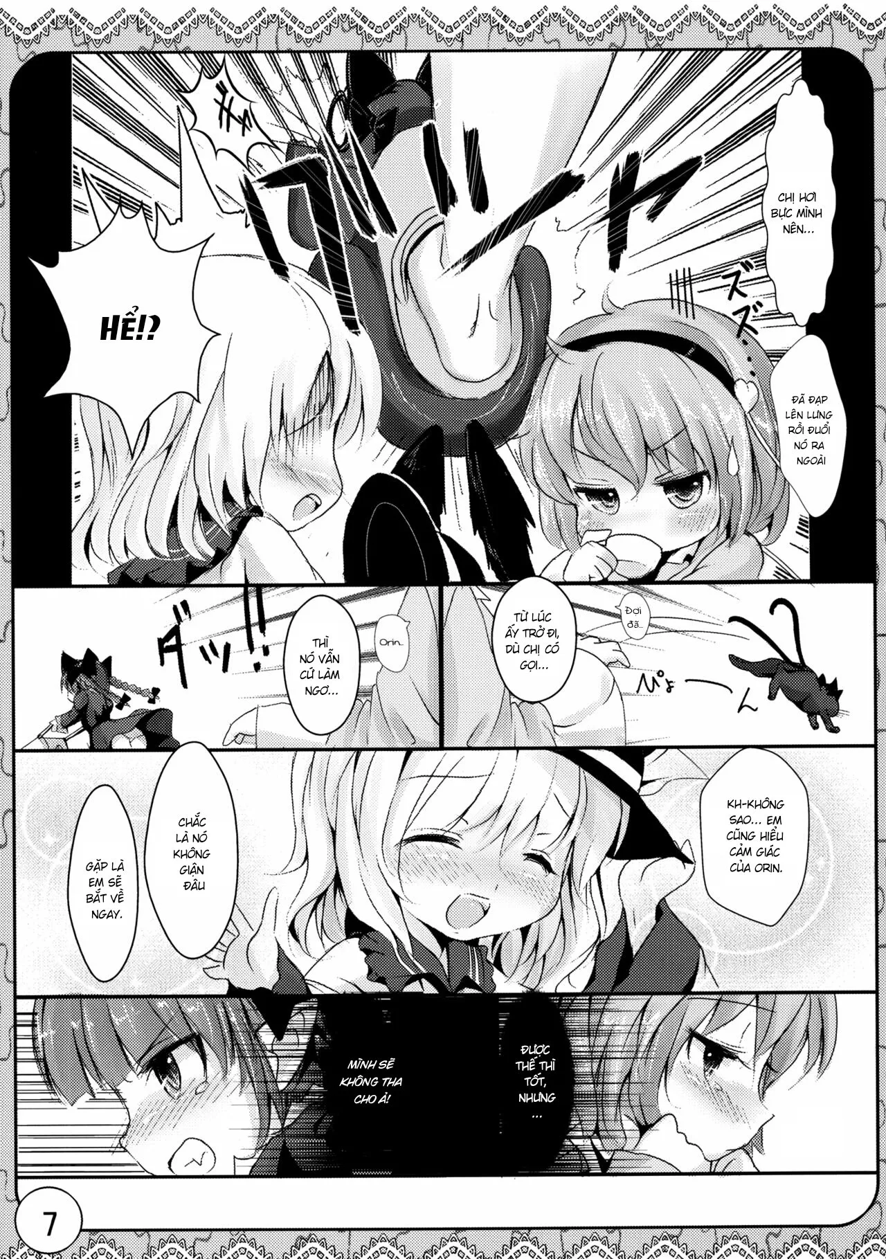 HentaiVN.net - Ảnh 6 - Ecchi-na Nekomimi (Touhou Project) - Chap 1