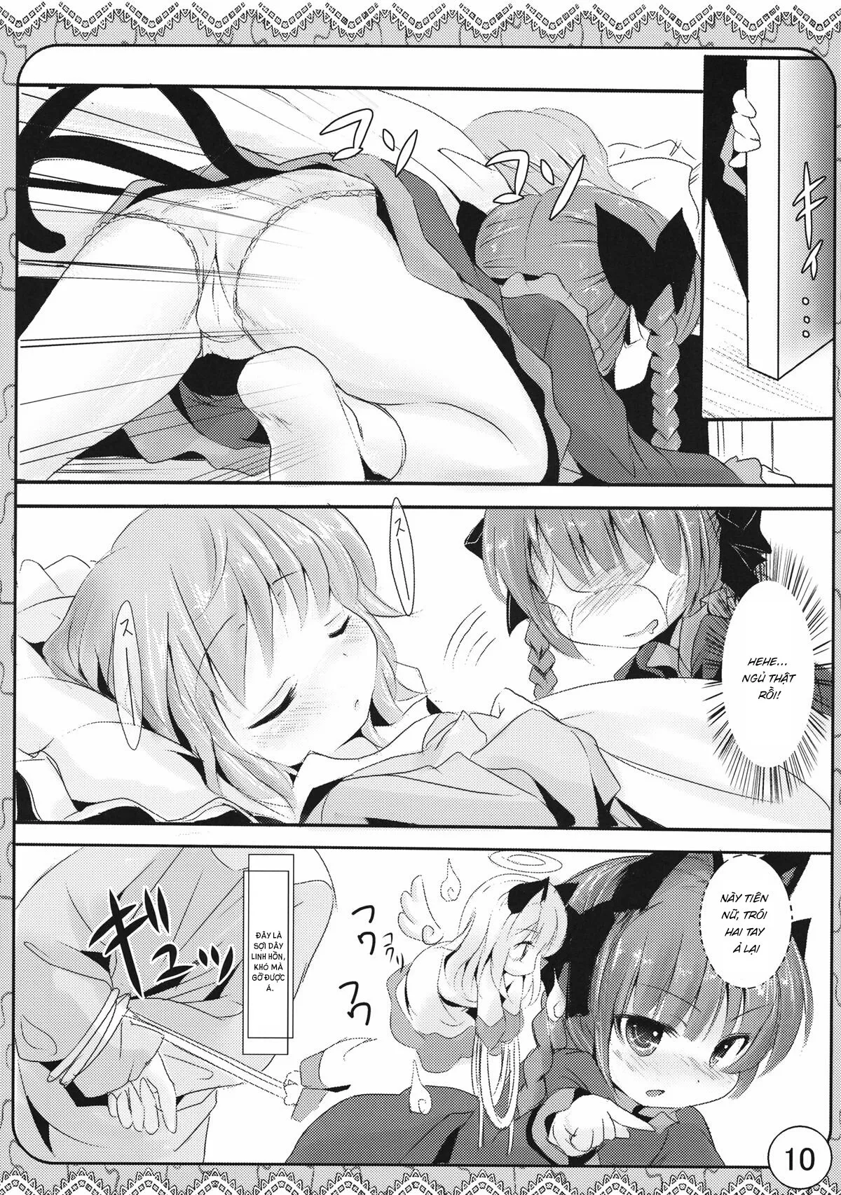 HentaiVN.net - Ảnh 9 - Ecchi-na Nekomimi (Touhou Project) - Chap 1