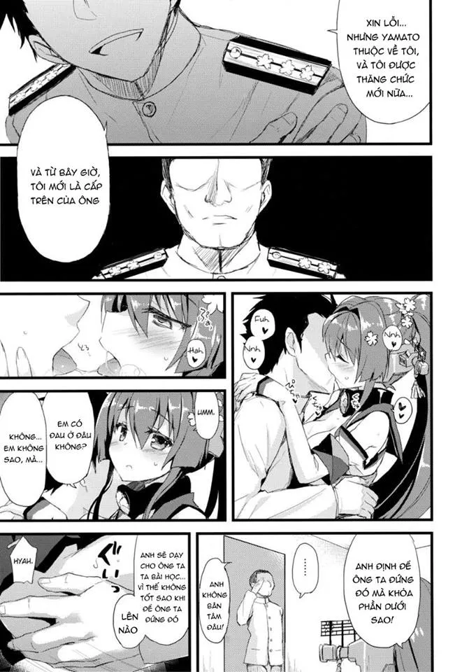 HentaiVN.net - Ảnh 10 - Ai to Yokubou no MMTWTFF (Kantai Collection -KanColle-) [愛と欲望のMMTWTFF (艦隊これくしょん -艦これ-)] - Chap 1