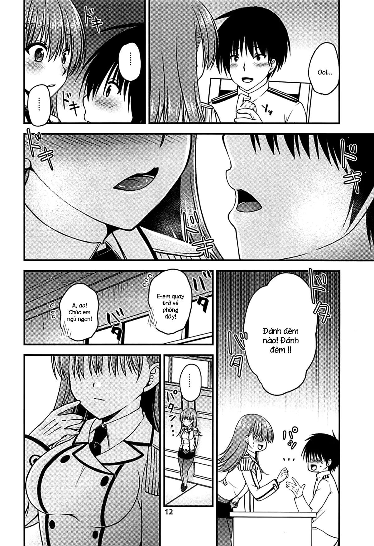 HentaiVN.net - Ảnh 11 - Yakimochi Ooi to Renjun to (Kantai Collection) [ヤキモチ大井と練巡と] - Chap 1
