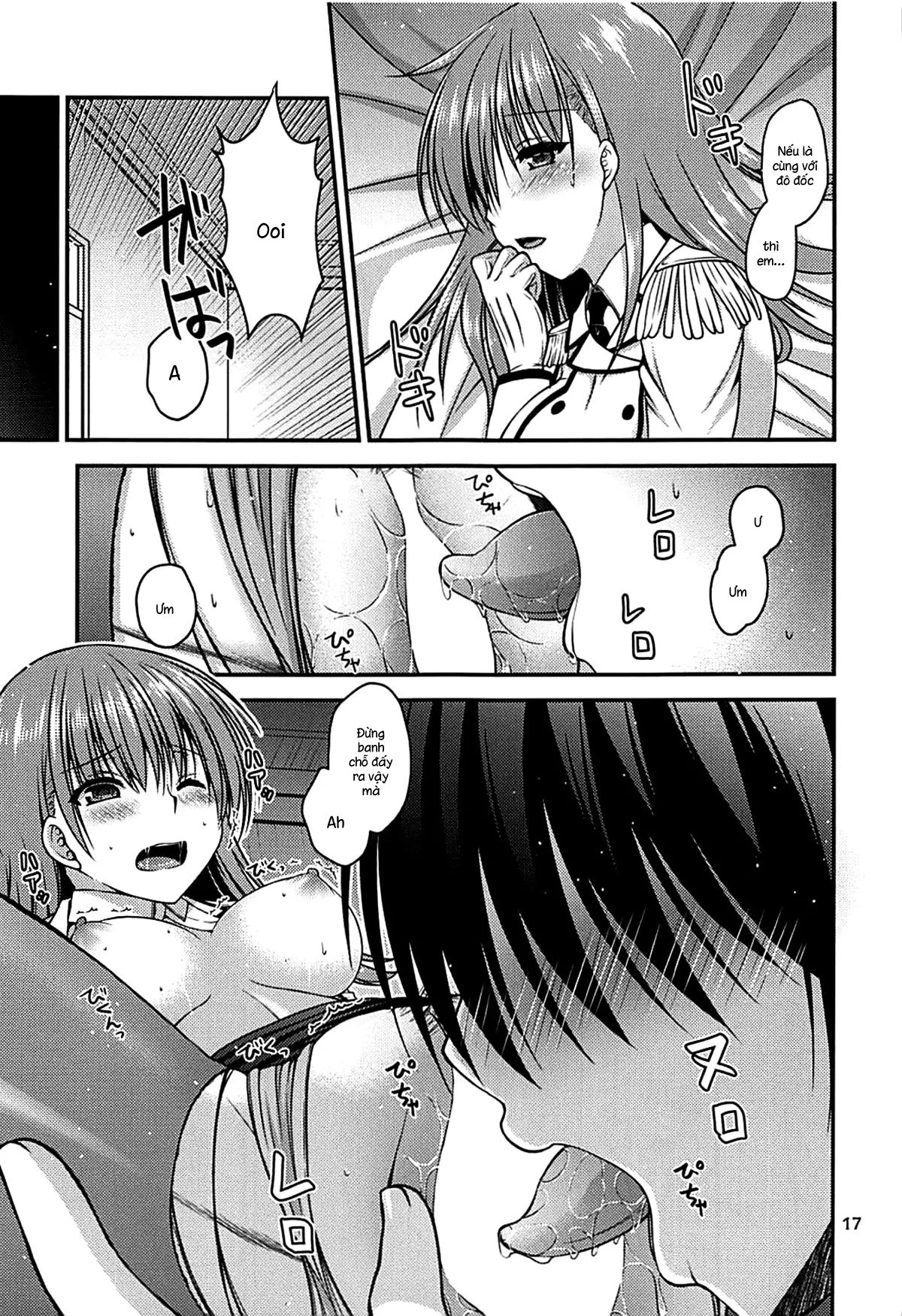 HentaiVN.net - Ảnh 16 - Yakimochi Ooi to Renjun to (Kantai Collection) [ヤキモチ大井と練巡と] - Chap 1