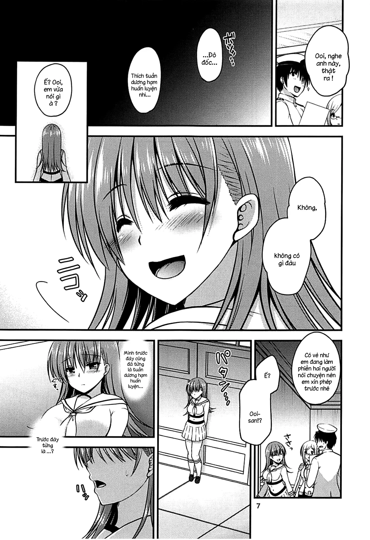 HentaiVN.net - Ảnh 6 - Yakimochi Ooi to Renjun to (Kantai Collection) [ヤキモチ大井と練巡と] - Chap 1