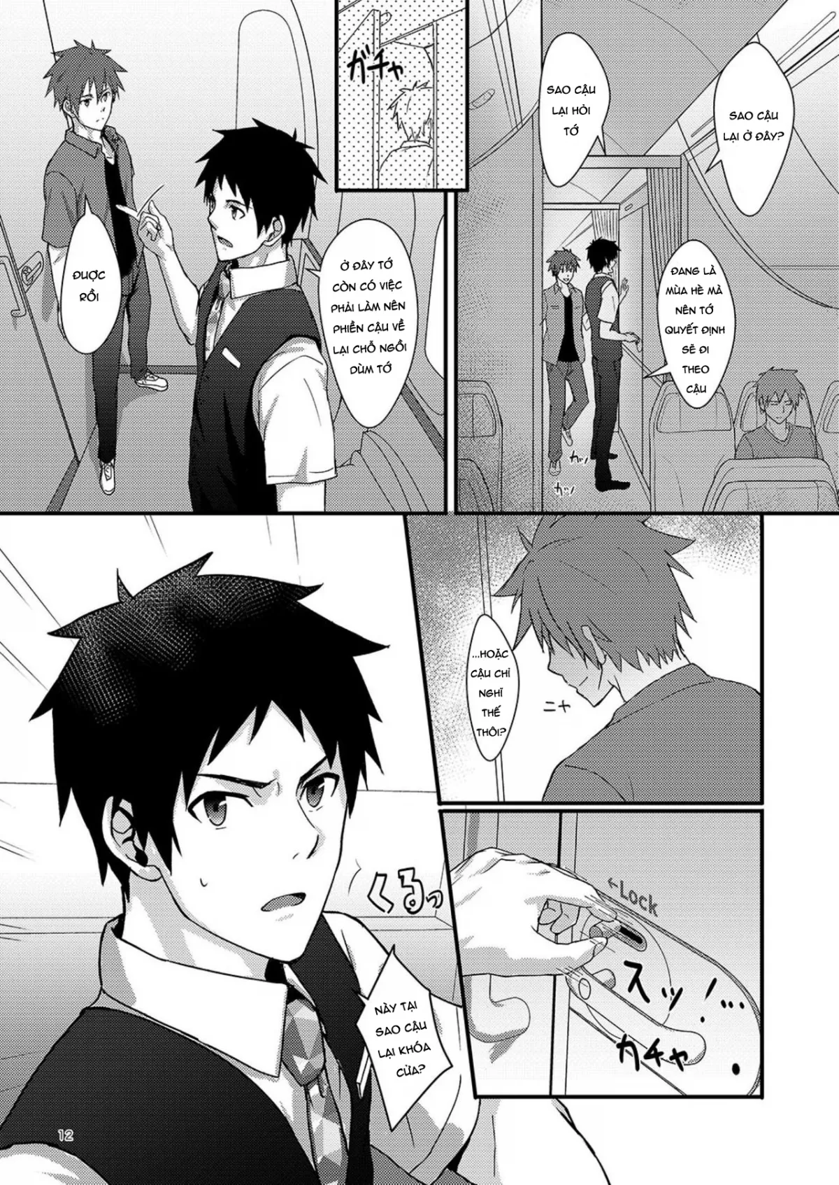 HentaiVN.net - Ảnh 9 - OVER THE SKY! - Chap 1