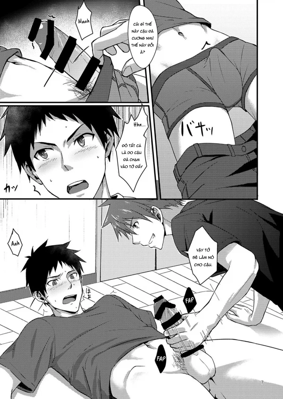 HentaiVN.net - Ảnh 4 - OVER THE SKY! - Chap 1