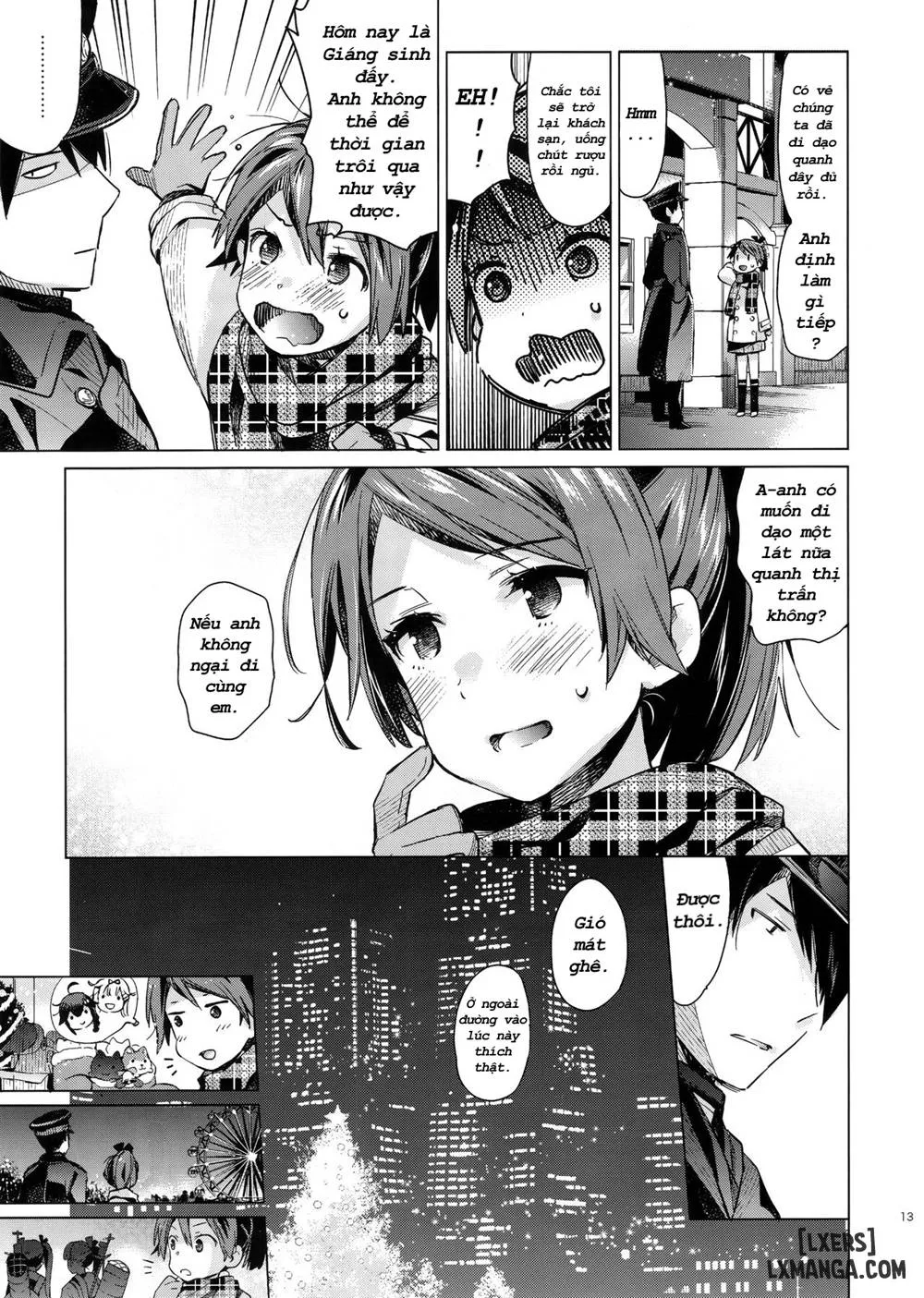 HentaiVN.net - Ảnh 12 - Shikinami to Ijiwaru Teitoku Otona-hen - Chap 1