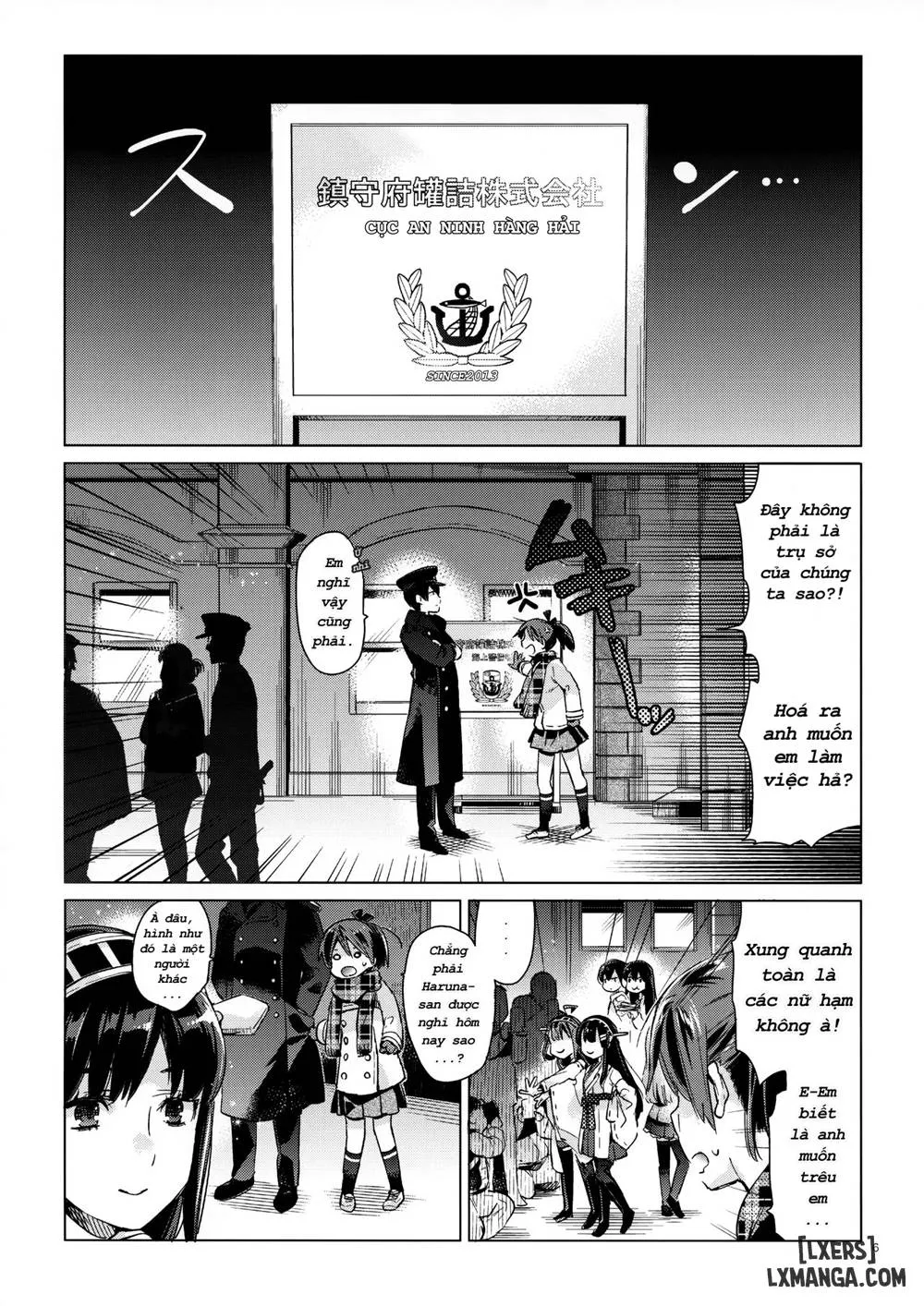 HentaiVN.net - Ảnh 5 - Shikinami to Ijiwaru Teitoku Otona-hen - Chap 1