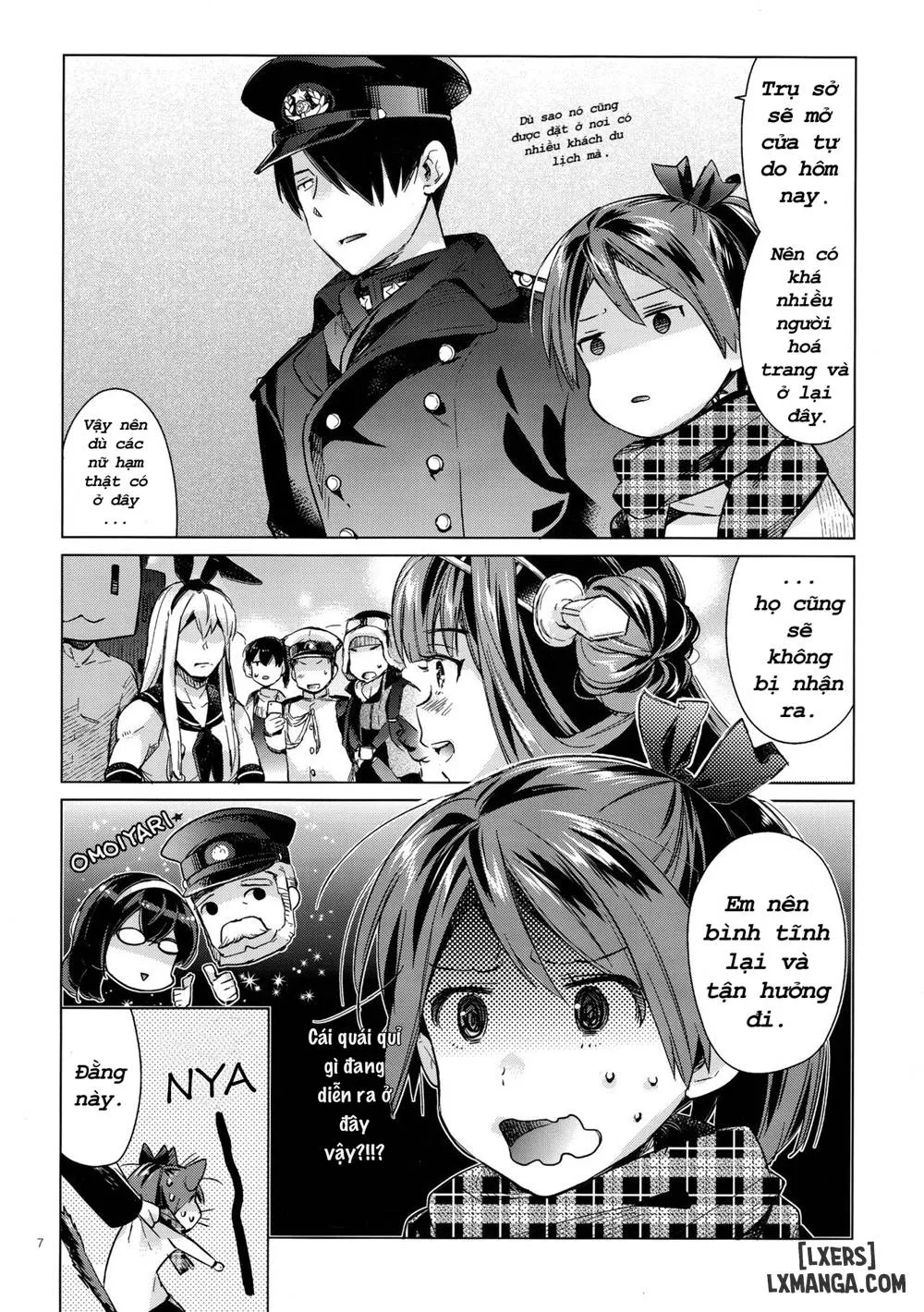 HentaiVN.net - Ảnh 6 - Shikinami to Ijiwaru Teitoku Otona-hen - Chap 1