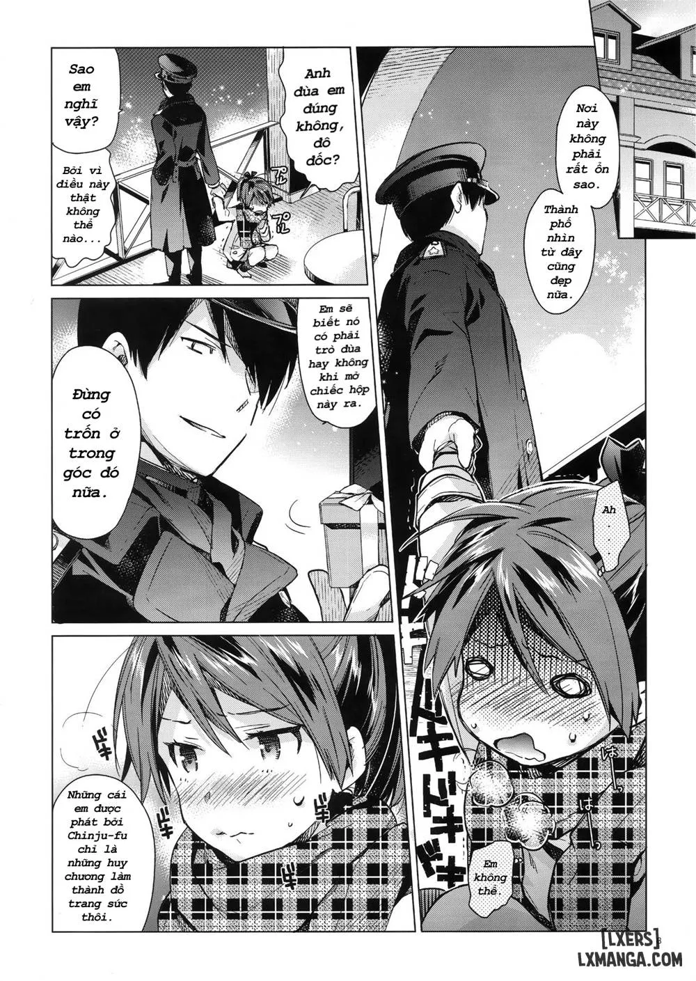 HentaiVN.net - Ảnh 7 - Shikinami to Ijiwaru Teitoku Otona-hen - Chap 1
