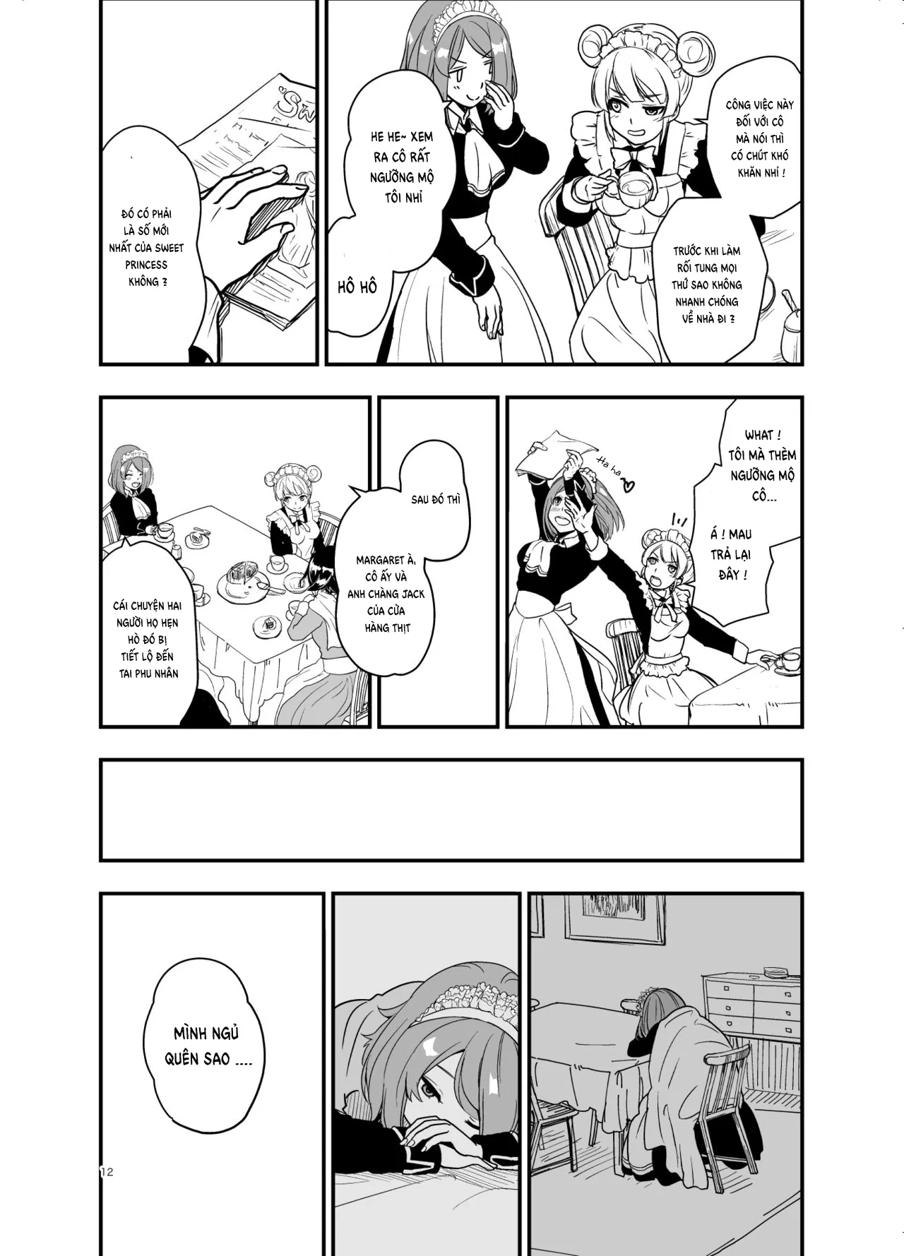 HentaiVN.net - Ảnh 12 - SWEET PRINCESS - Chap 1