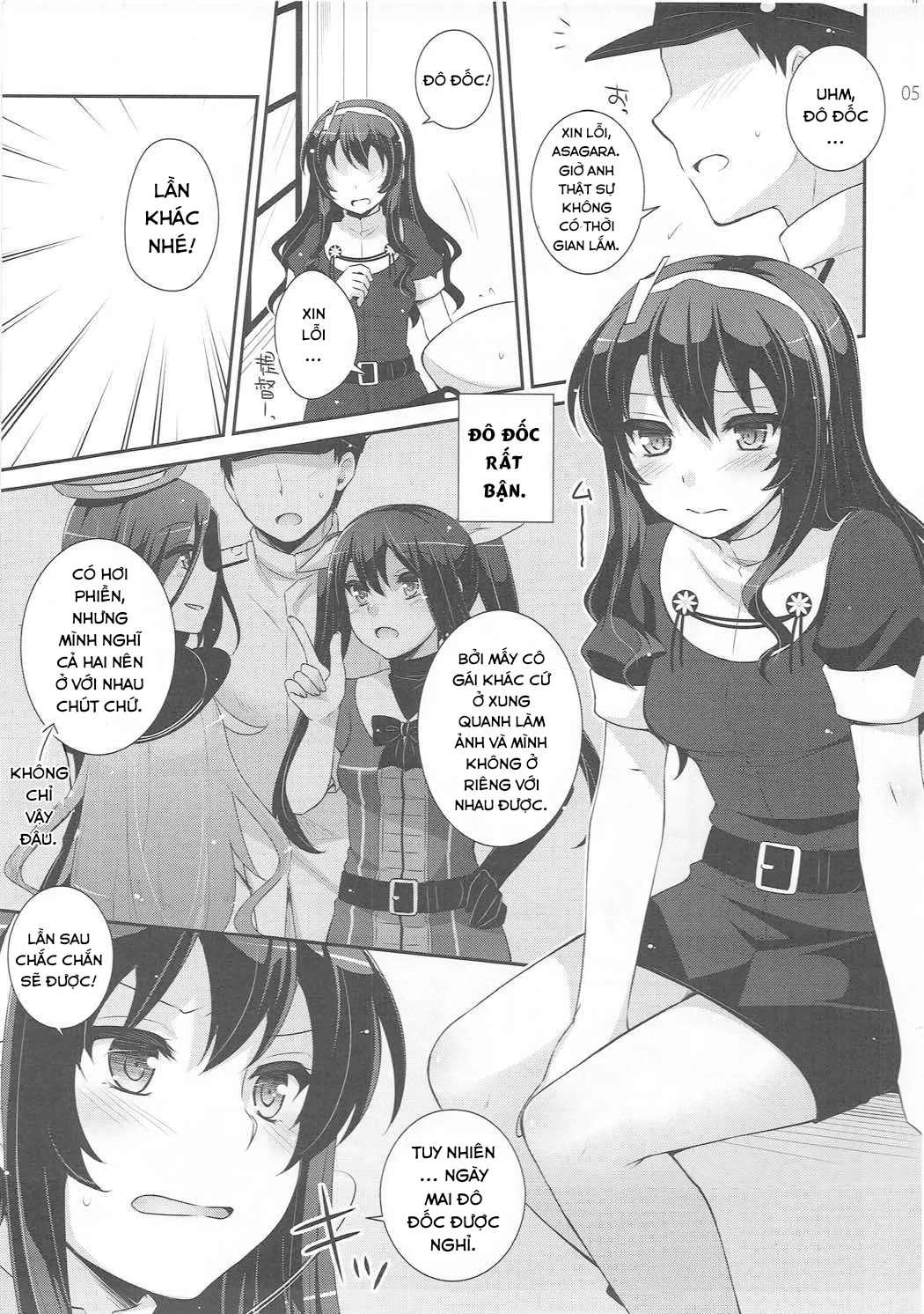 HentaiVN.net - Ảnh 5 - Ookami no Teitoku (Kantai Collection -KanColle-) [The Admiral in Wolf's Clothing; オオカミノテイトク] - Chap 1