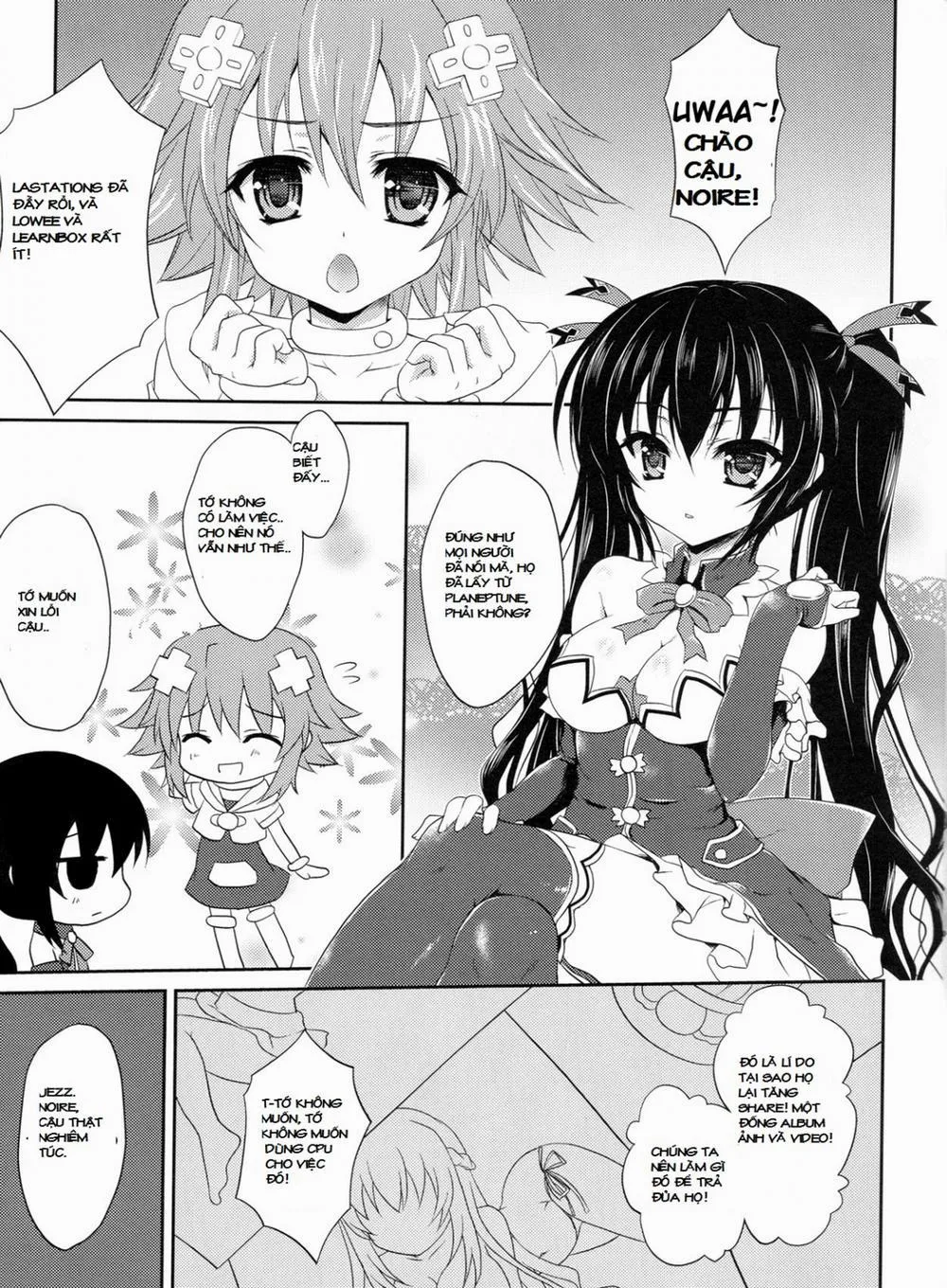 HentaiVN.net - Ảnh 1 - CLOVER vol.01 (Hyperdimension Neptunia) - Chap 1
