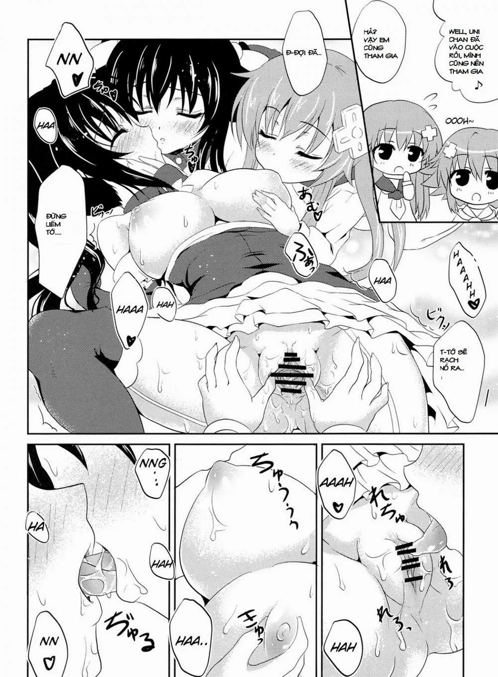 HentaiVN.net - Ảnh 10 - CLOVER vol.01 (Hyperdimension Neptunia) - Chap 1