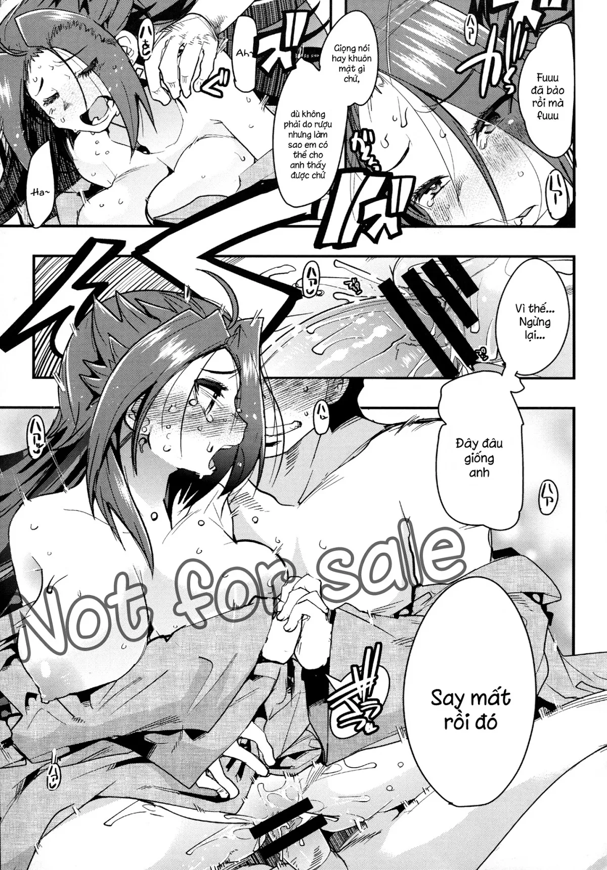 HentaiVN.net - Ảnh 18 - Ishin Denshin Junyou-San No Koibito (Kancolle) [以心電探 隼鷹さんの恋人] - Chap 1
