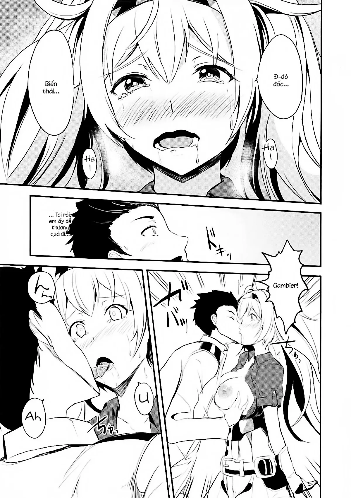 HentaiVN.net - Ảnh 10 - Ichiya Ichiya Gambier Bay! (Kantai Collection, -KanColle-) [いちゃいちゃガンビアベイ!] - Chap 1