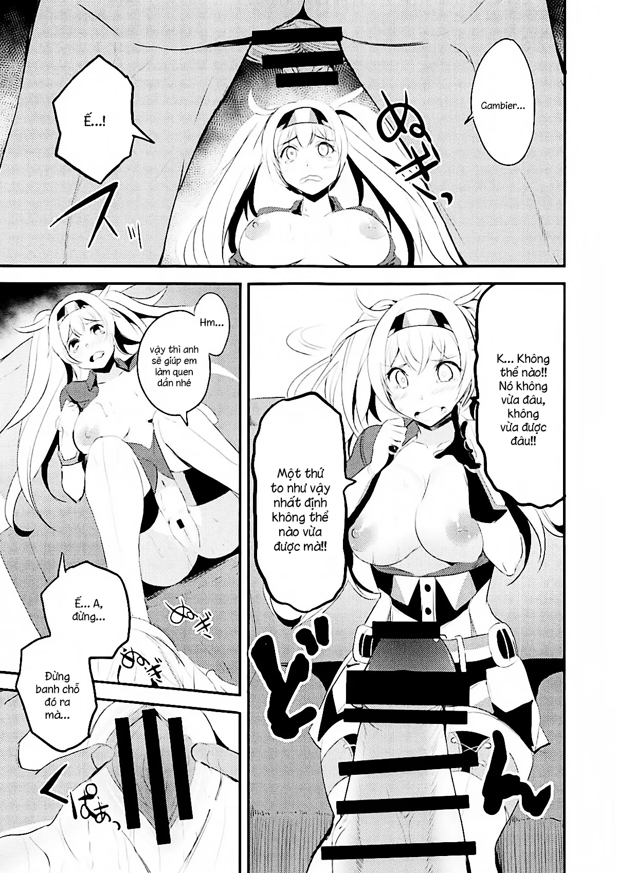 HentaiVN.net - Ảnh 12 - Ichiya Ichiya Gambier Bay! (Kantai Collection, -KanColle-) [いちゃいちゃガンビアベイ!] - Chap 1