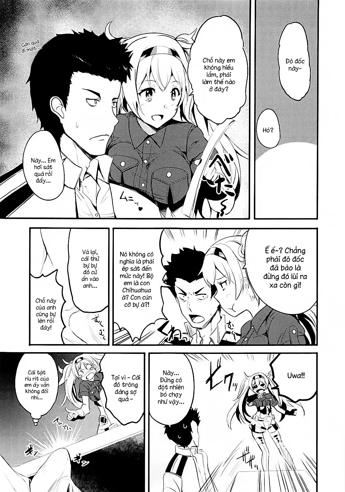 HentaiVN.net - Ảnh 4 - Ichiya Ichiya Gambier Bay! (Kantai Collection, -KanColle-) [いちゃいちゃガンビアベイ!] - Chap 1