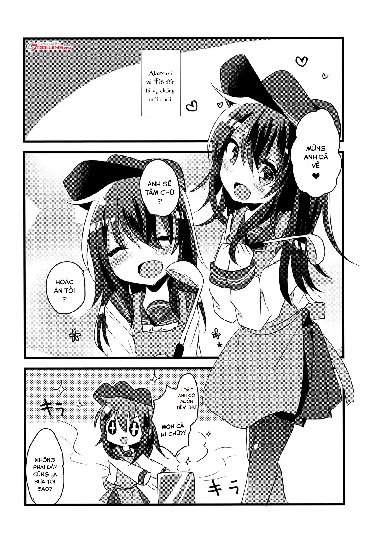 HentaiVN.net - Ảnh 5 - Akatsuki no Oyome-san Challenge Akatsuki's Bride Challenge (Kantai Collection -KanColle-) - Chap 1