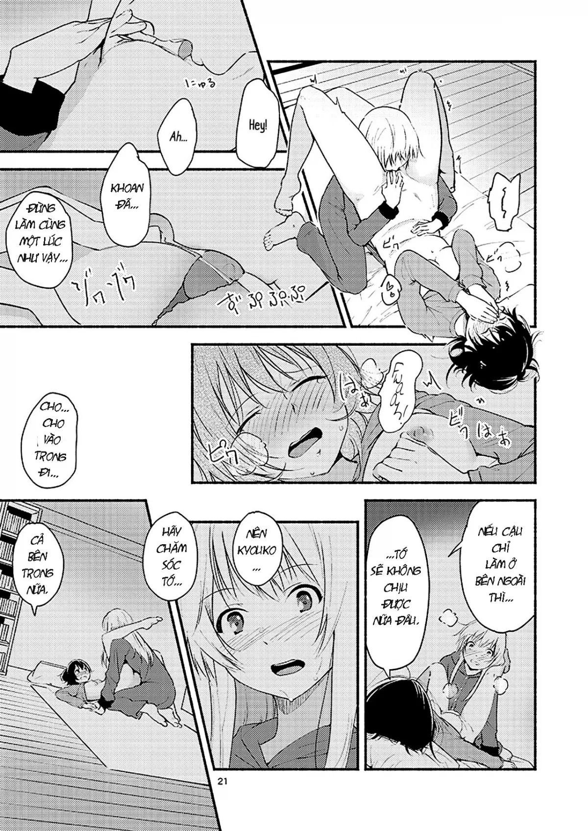 HentaiVN.net - Ảnh 14 - Kyou mo Ashita mo Yurui Hibi o ( Yuru Yuri ) - Chap 1