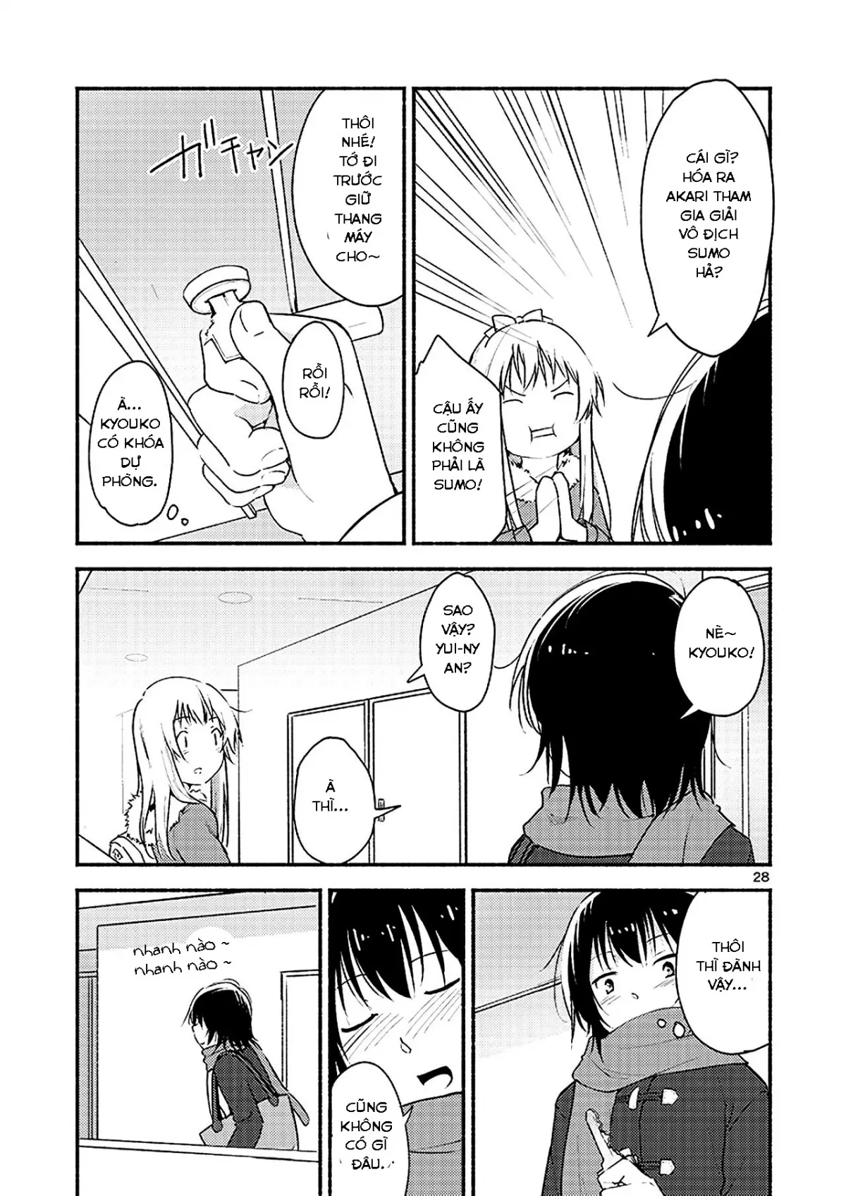 HentaiVN.net - Ảnh 21 - Kyou mo Ashita mo Yurui Hibi o ( Yuru Yuri ) - Chap 1
