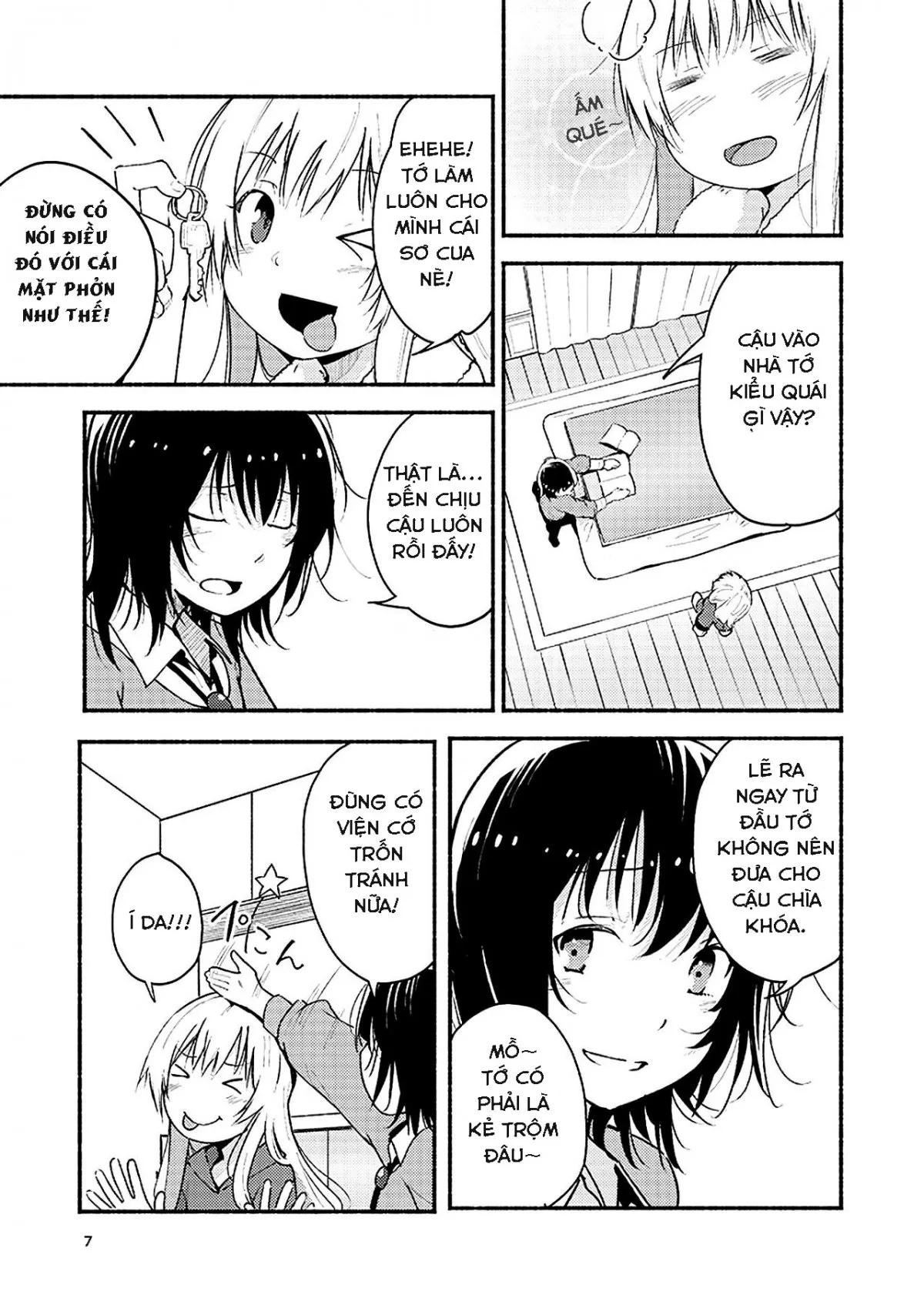 HentaiVN.net - Ảnh 4 - Kyou mo Ashita mo Yurui Hibi o ( Yuru Yuri ) - Chap 1