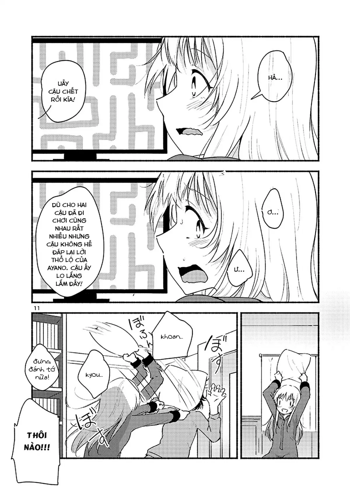 HentaiVN.net - Ảnh 8 - Kyou mo Ashita mo Yurui Hibi o ( Yuru Yuri ) - Chap 1