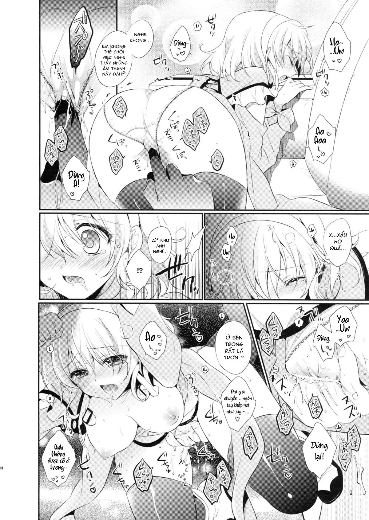 HentaiVN.net - Ảnh 18 - Tình cảm của em... [Love mix love letter, Shinsen Gokuraku] - Chap 1