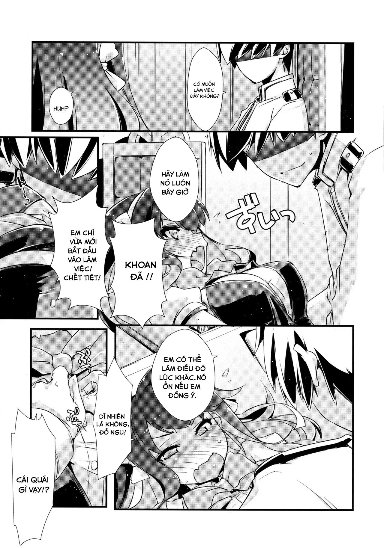 HentaiVN.net - Ảnh 10 - Naganami sama no Yowaitoko (Kantai Collection -KanColle-) - Chap 1