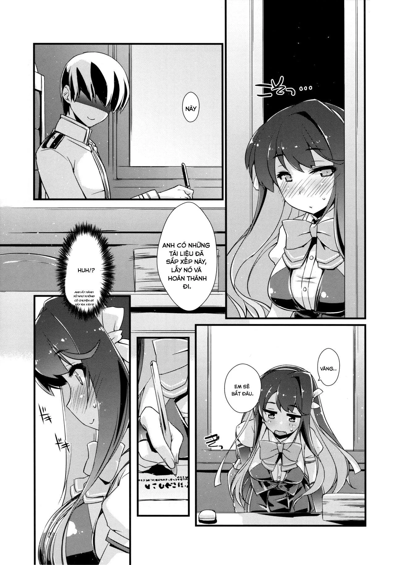 HentaiVN.net - Ảnh 8 - Naganami sama no Yowaitoko (Kantai Collection -KanColle-) - Chap 1