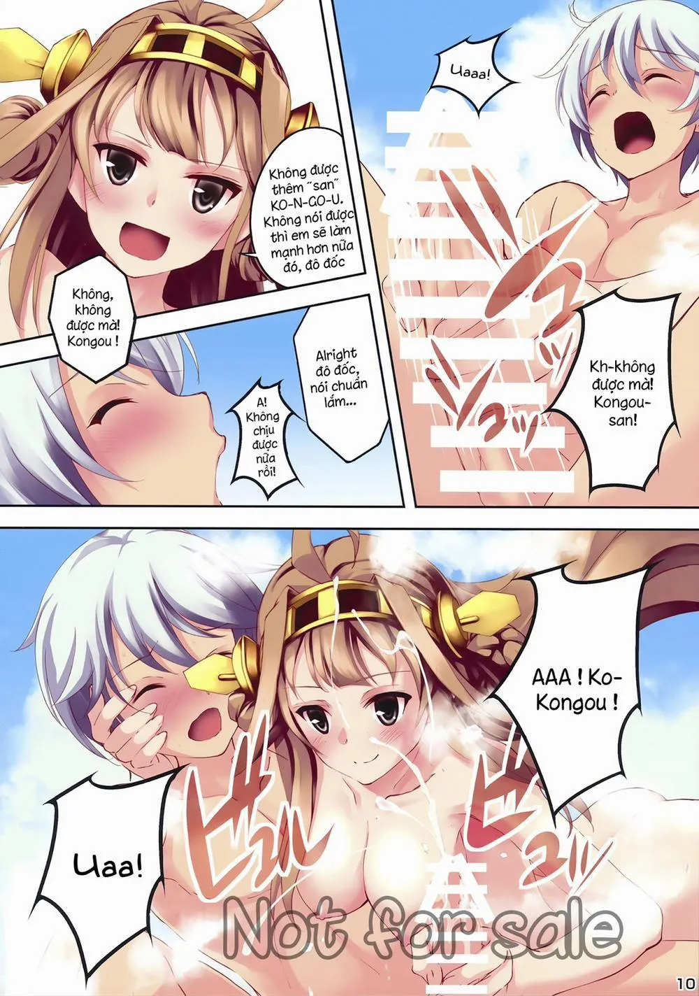 HentaiVN.net - Ảnh 9 - KONGO BLITZ TACTICS (Kancolle) - Chap 1
