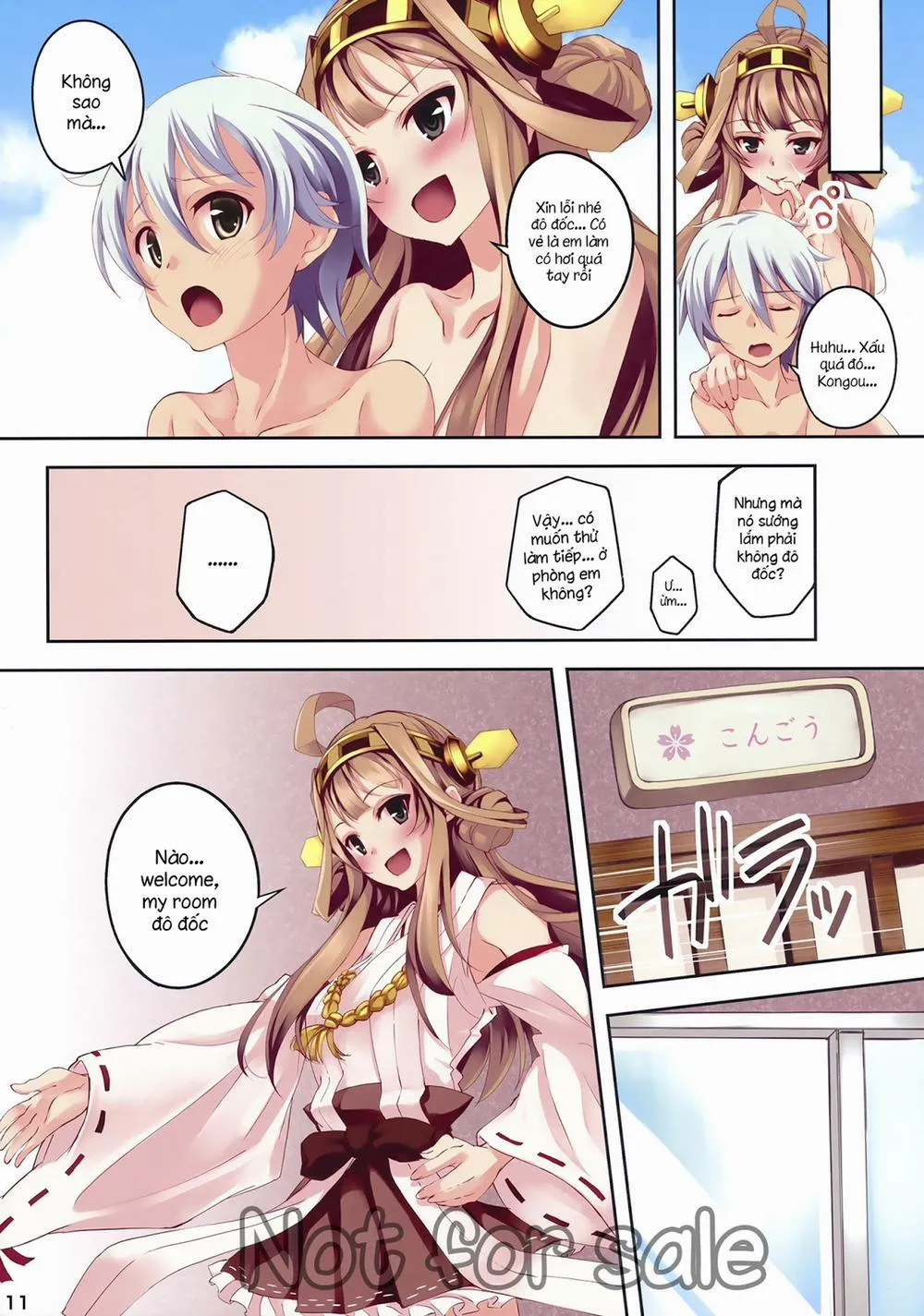 HentaiVN.net - Ảnh 10 - KONGO BLITZ TACTICS (Kancolle) - Chap 1
