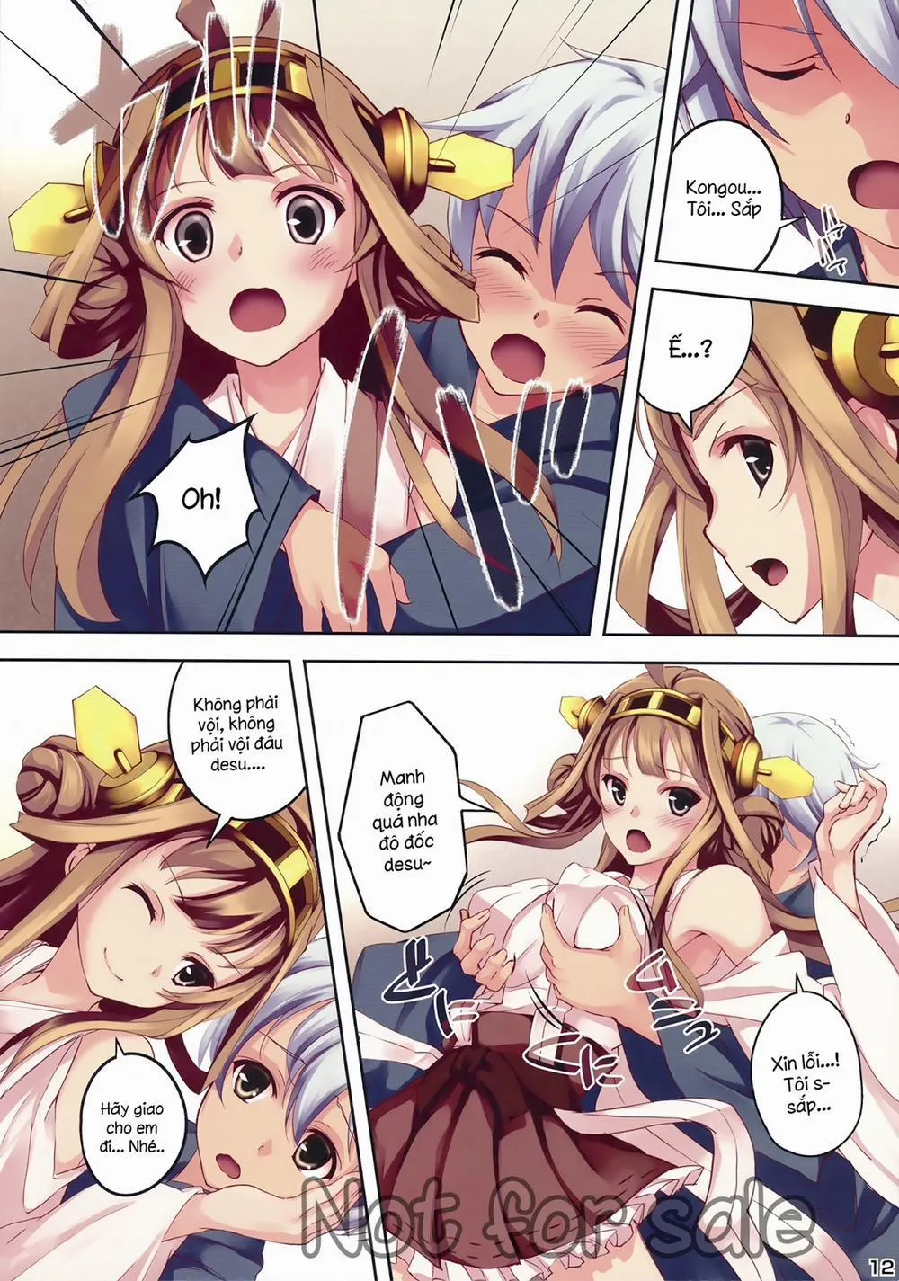 HentaiVN.net - Ảnh 11 - KONGO BLITZ TACTICS (Kancolle) - Chap 1
