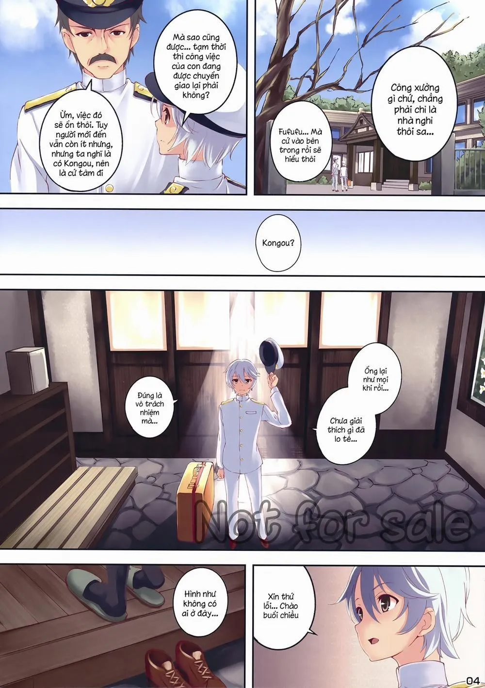 HentaiVN.net - Ảnh 3 - KONGO BLITZ TACTICS (Kancolle) - Chap 1