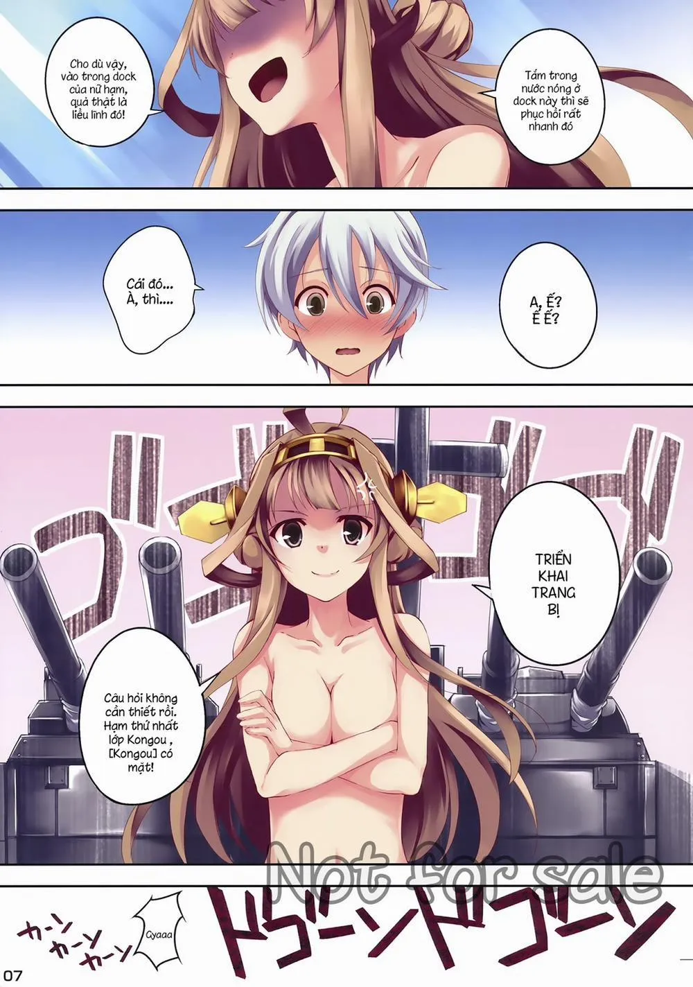 HentaiVN.net - Ảnh 6 - KONGO BLITZ TACTICS (Kancolle) - Chap 1