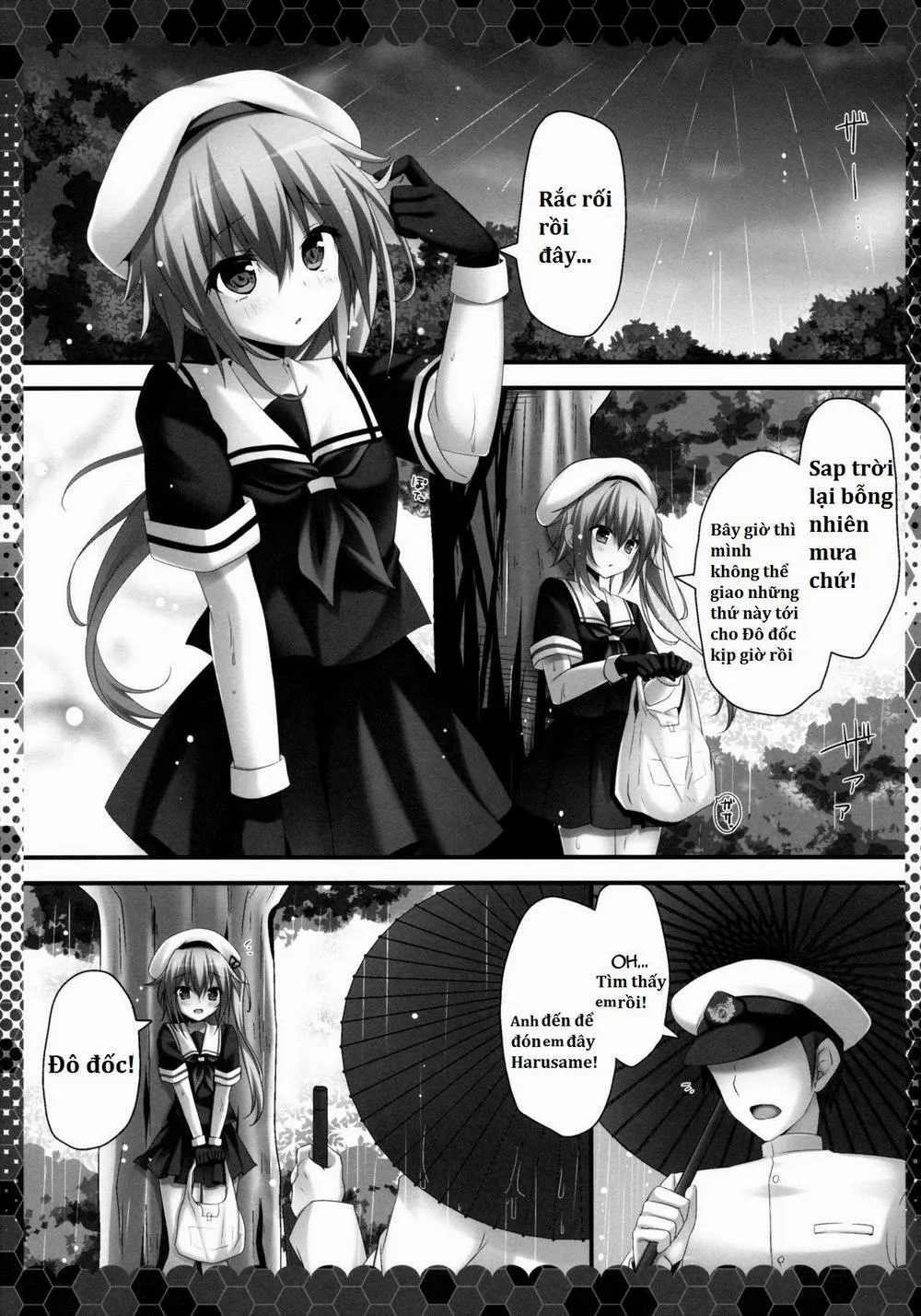 HentaiVN.net - Ảnh 5 - Ame mo Shitataru Ii Harusame (Kantai Collection) - Chap 1