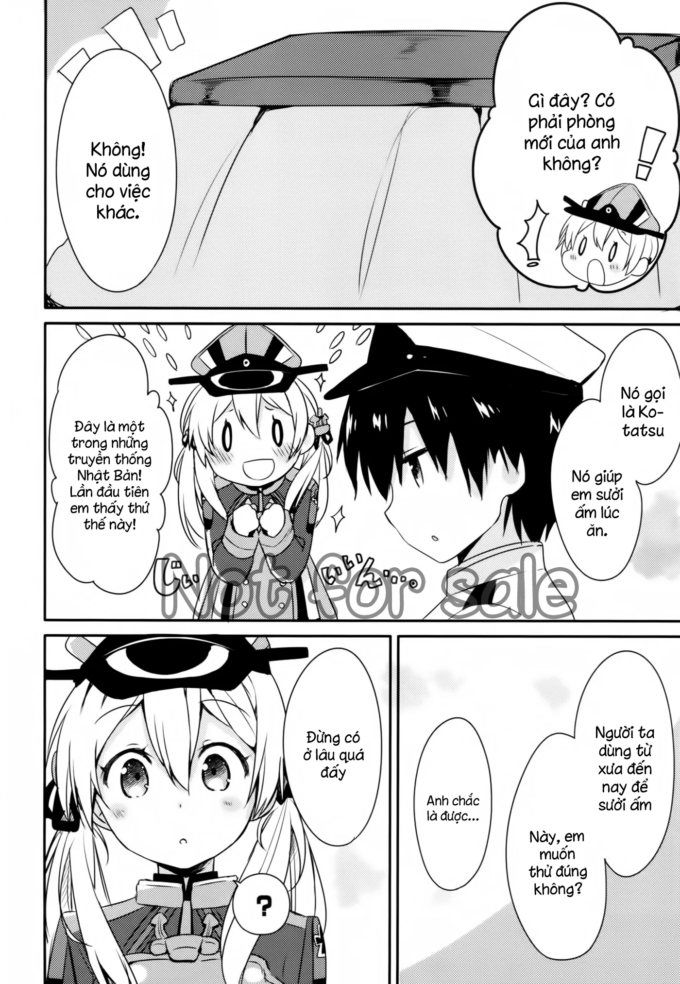 HentaiVN.net - Ảnh 5 - Admiral-san Atatakai no ga Iino (Kantai Collection) [アトミラールさん温かいのがイいの？; Admiral, Can I Keep You Warm] - Chap 1