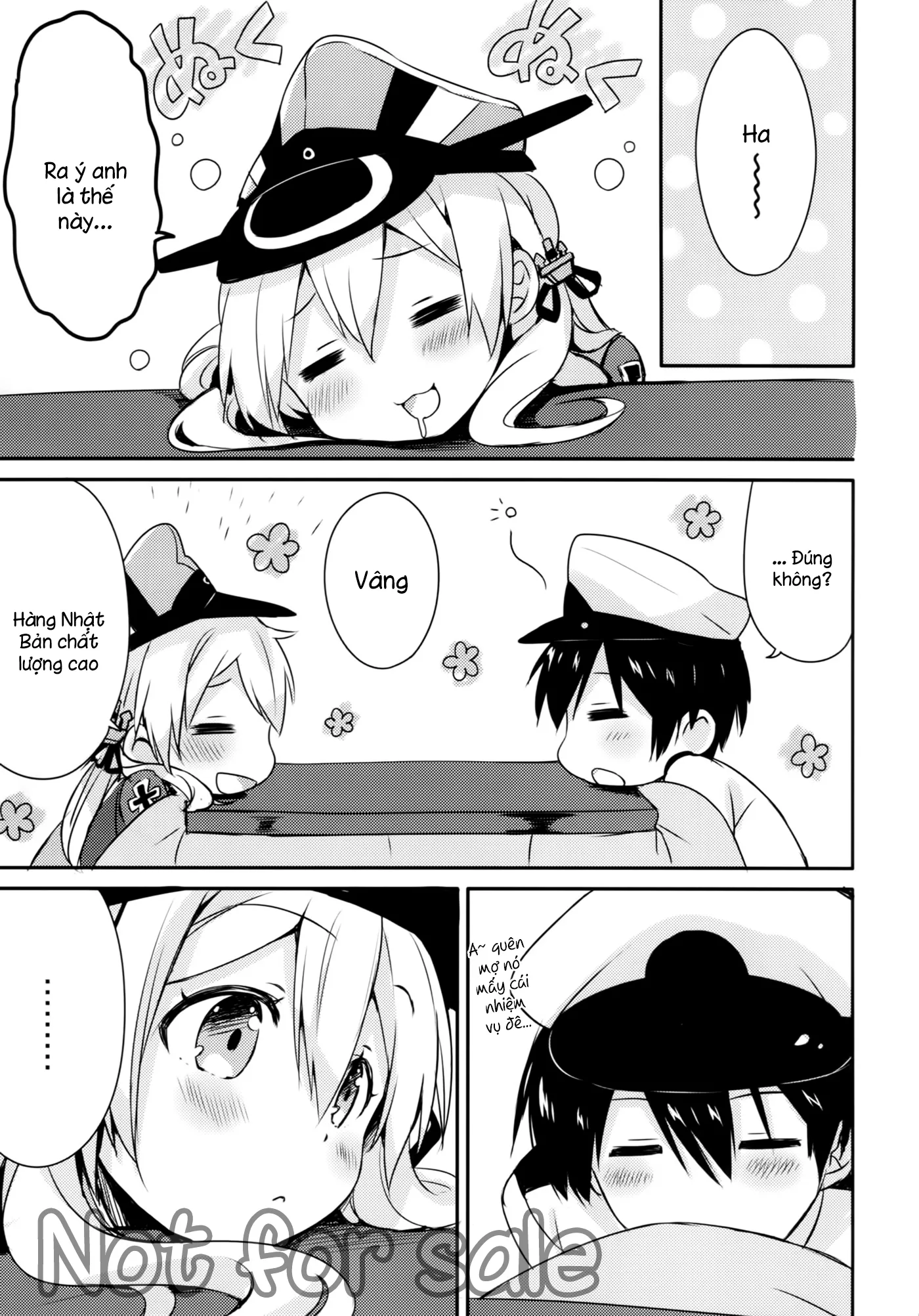 HentaiVN.net - Ảnh 6 - Admiral-san Atatakai no ga Iino (Kantai Collection) [アトミラールさん温かいのがイいの？; Admiral, Can I Keep You Warm] - Chap 1