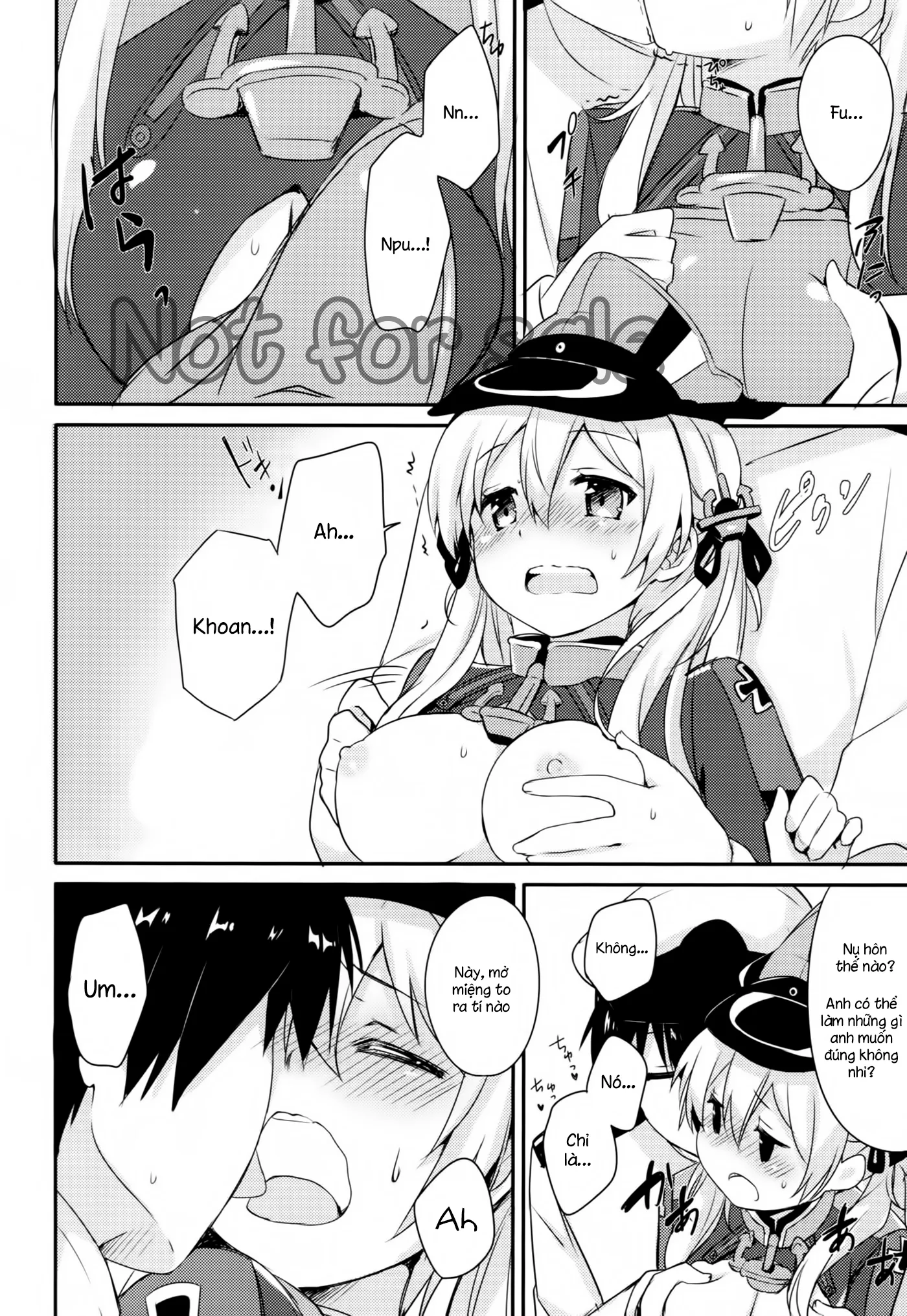 HentaiVN.net - Ảnh 9 - Admiral-san Atatakai no ga Iino (Kantai Collection) [アトミラールさん温かいのがイいの？; Admiral, Can I Keep You Warm] - Chap 1
