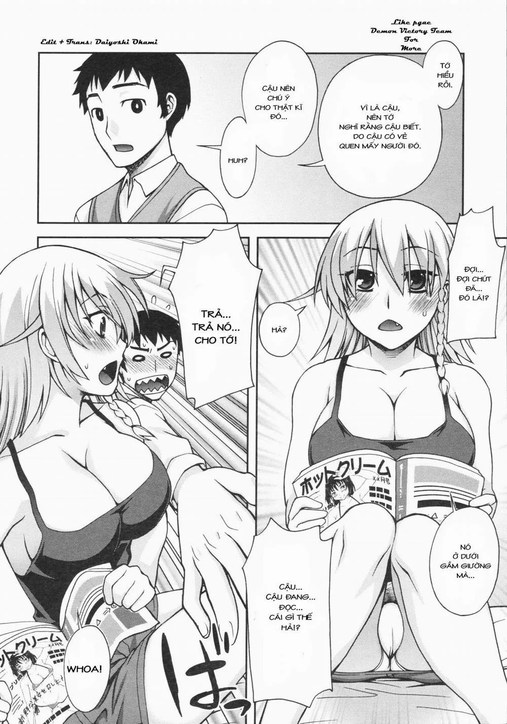 HentaiVN.net - Ảnh 6 - Keikaku Doori!! - Chap 1
