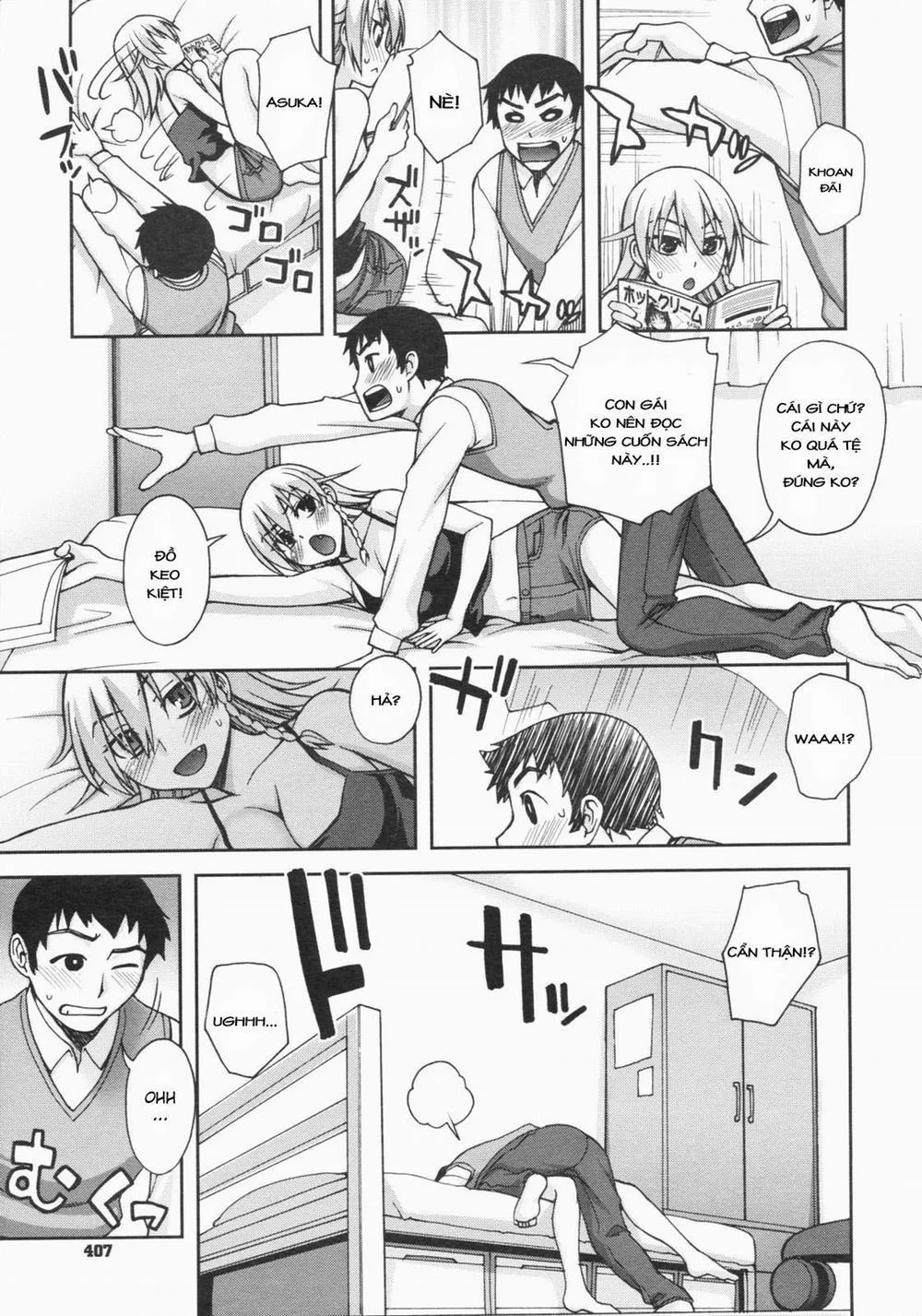 HentaiVN.net - Ảnh 7 - Keikaku Doori!! - Chap 1