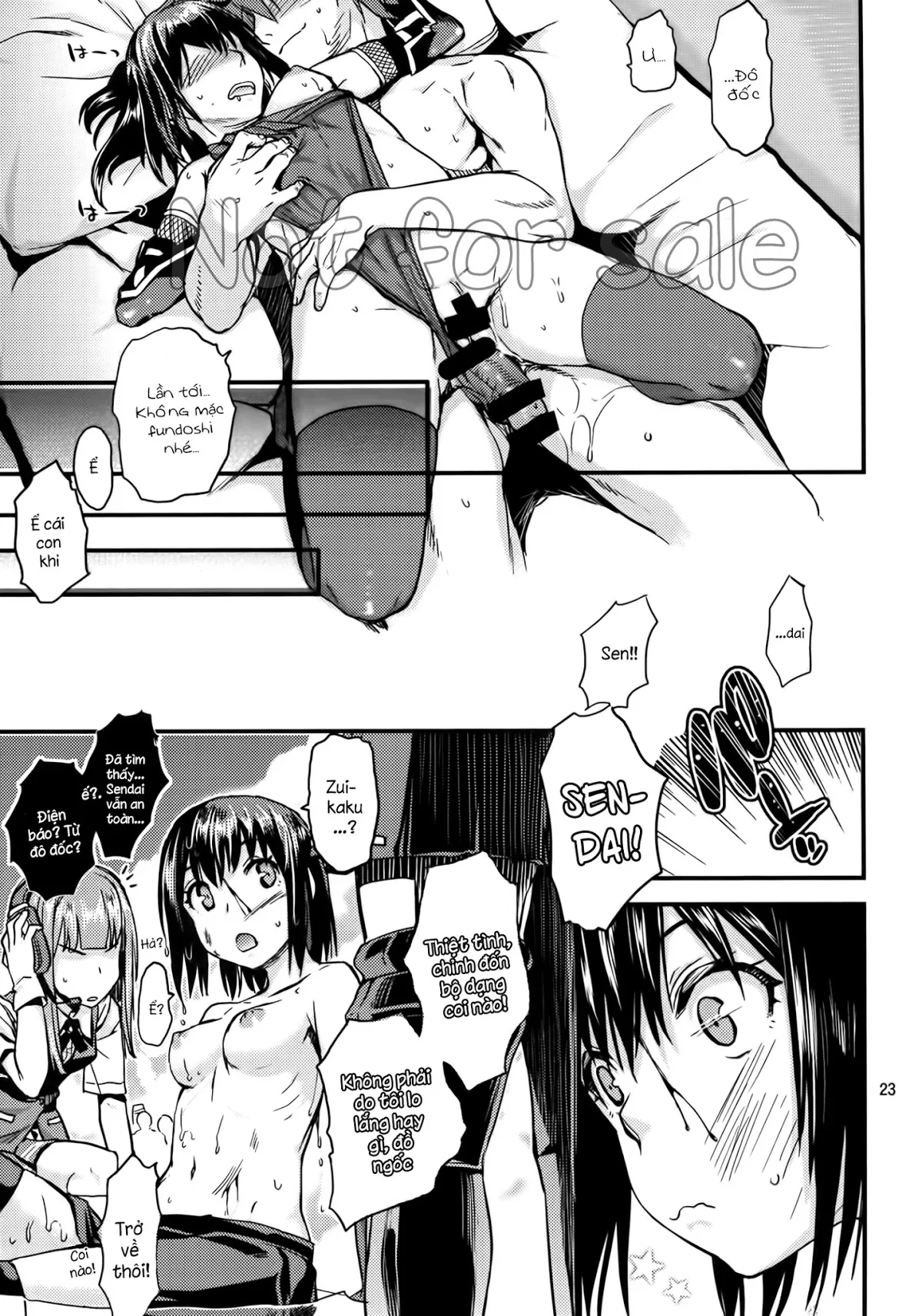 HentaiVN.net - Ảnh 22 - Sendai Yasen! Ai no Kyoudou (Kancolle) [川内夜戦! 愛の教導] - Chap 1