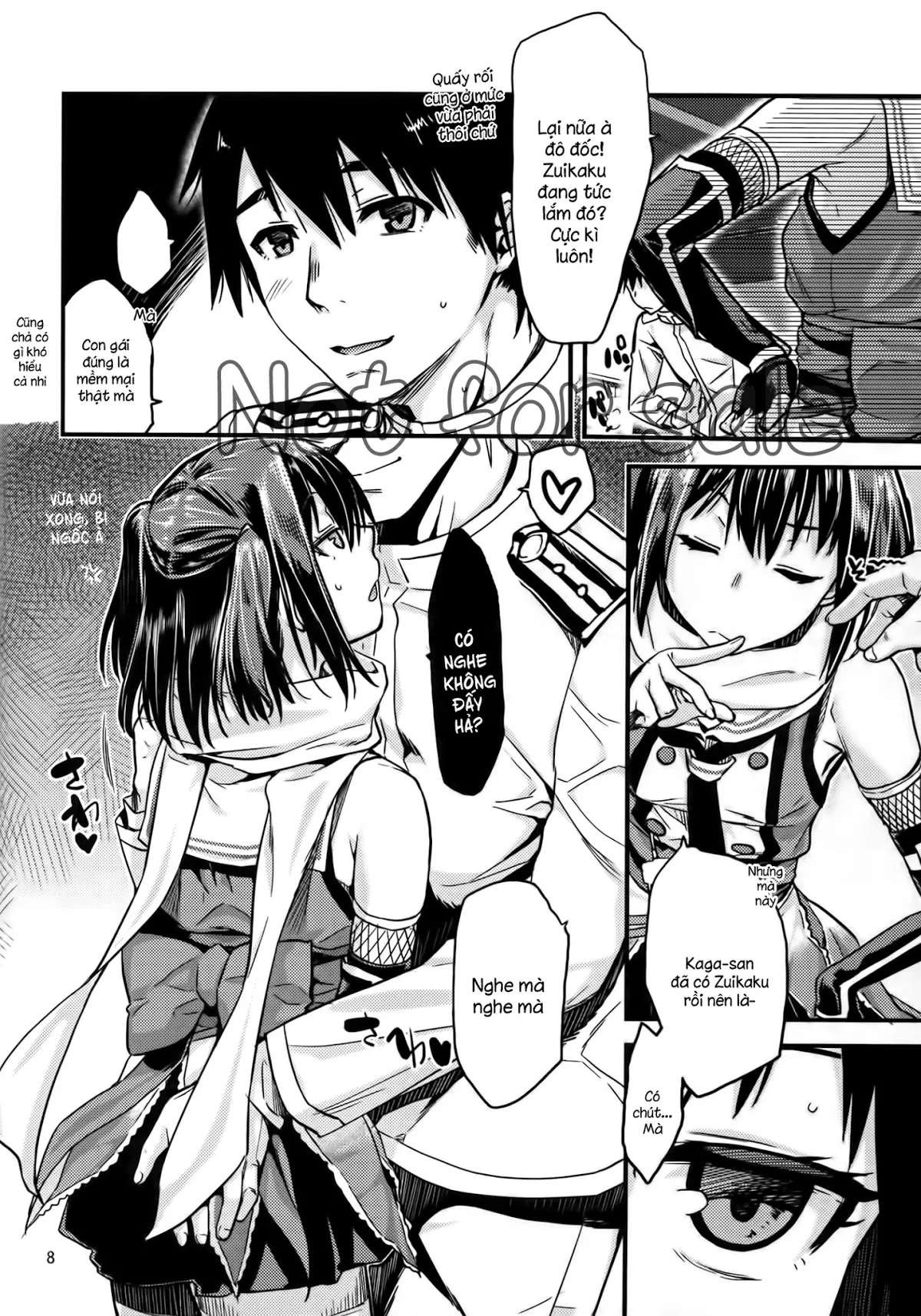 HentaiVN.net - Ảnh 7 - Sendai Yasen! Ai no Kyoudou (Kancolle) [川内夜戦! 愛の教導] - Chap 1