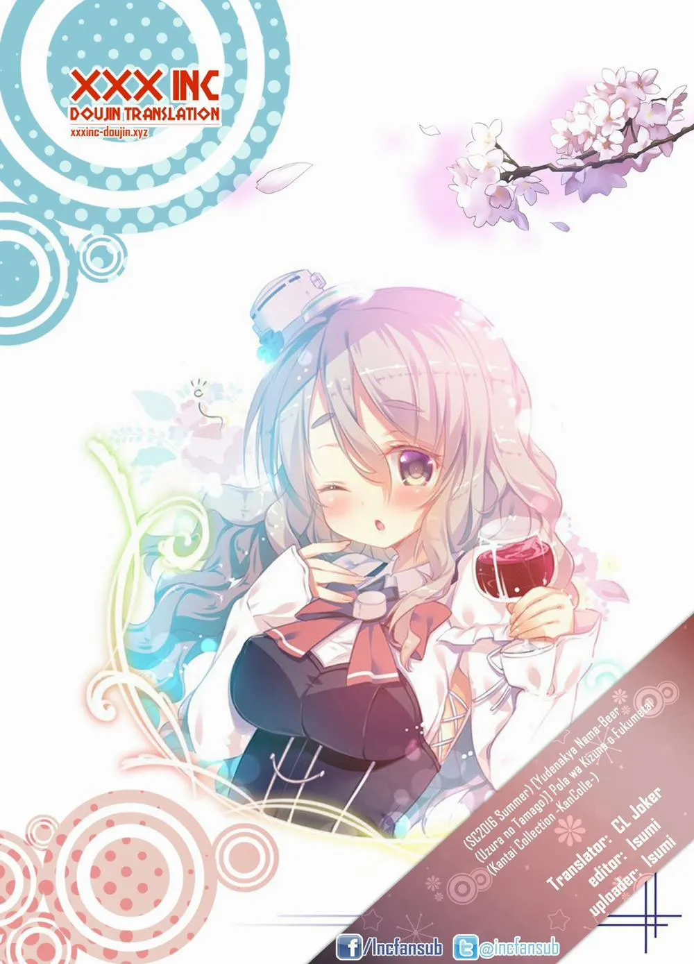 HentaiVN.net - Ảnh 17 - Pola Wa Kizuna O Fukumetai (Kancolle) - Chap 1