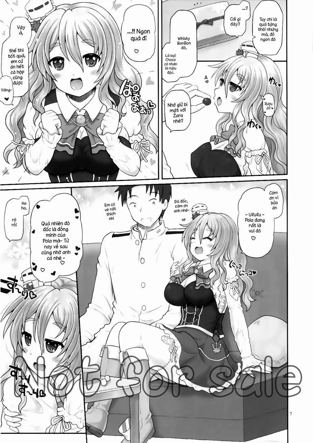 HentaiVN.net - Ảnh 5 - Pola Wa Kizuna O Fukumetai (Kancolle) - Chap 1