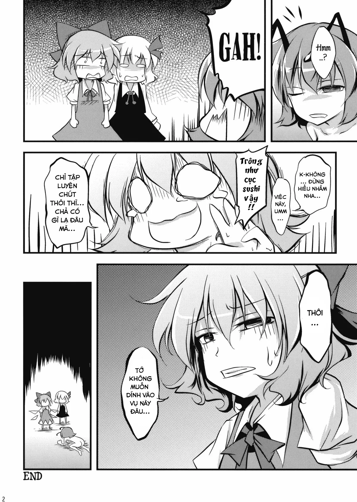 HentaiVN.net - Ảnh 11 - Doki Doki Yuu x Rigu (Touhou Project) - Chap 1