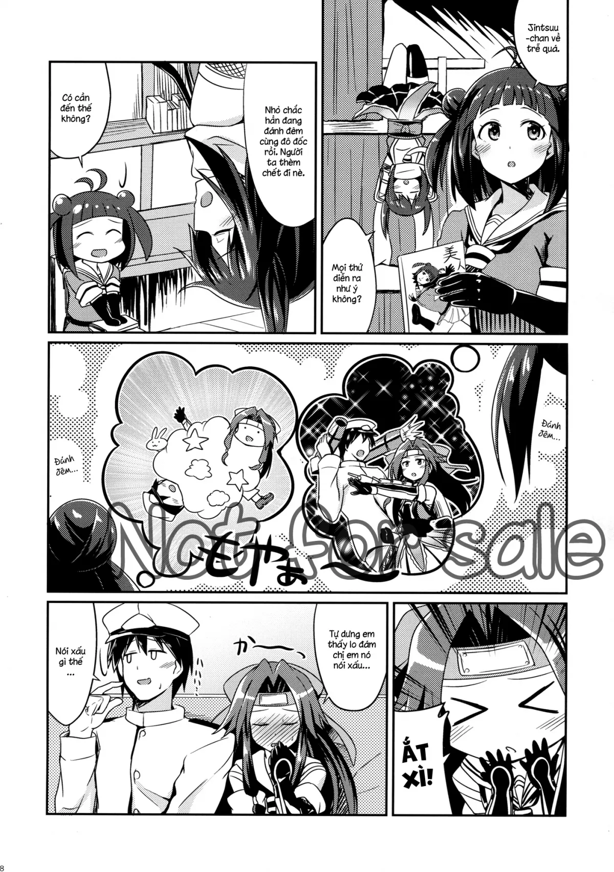 HentaiVN.net - Ảnh 17 - Jintsuu No Omoi (Kancolle) [神通の想い] - Chap 1
