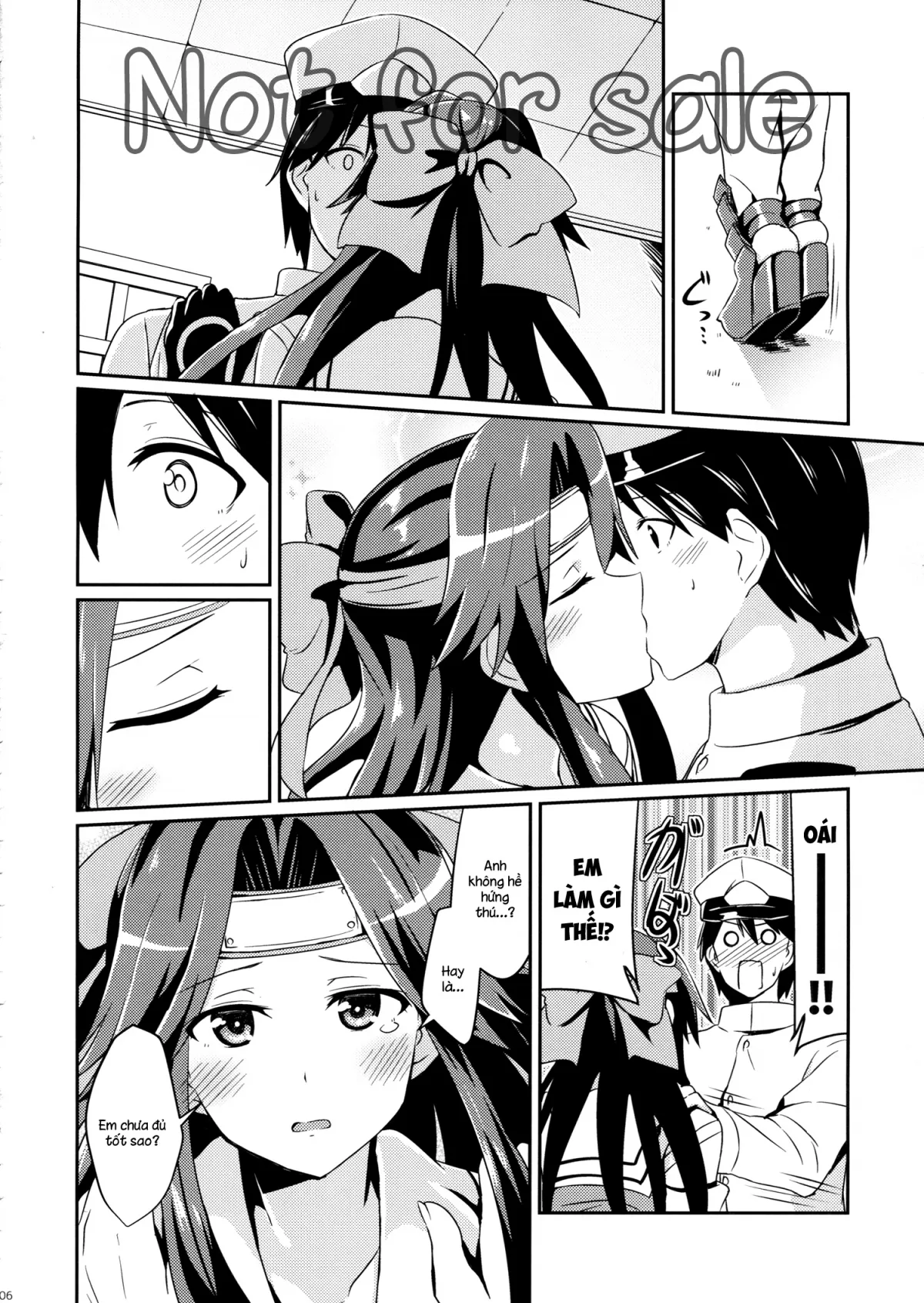 HentaiVN.net - Ảnh 5 - Jintsuu No Omoi (Kancolle) [神通の想い] - Chap 1