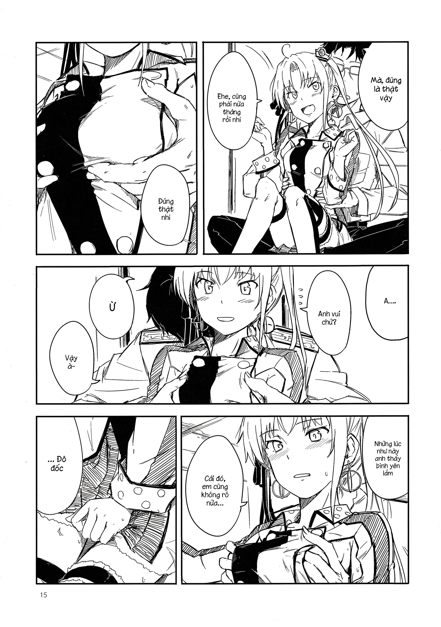 HentaiVN.net - Ảnh 14 - Shima Gurashi (Kantai Collection) [洲ぐらし] - Chap 1
