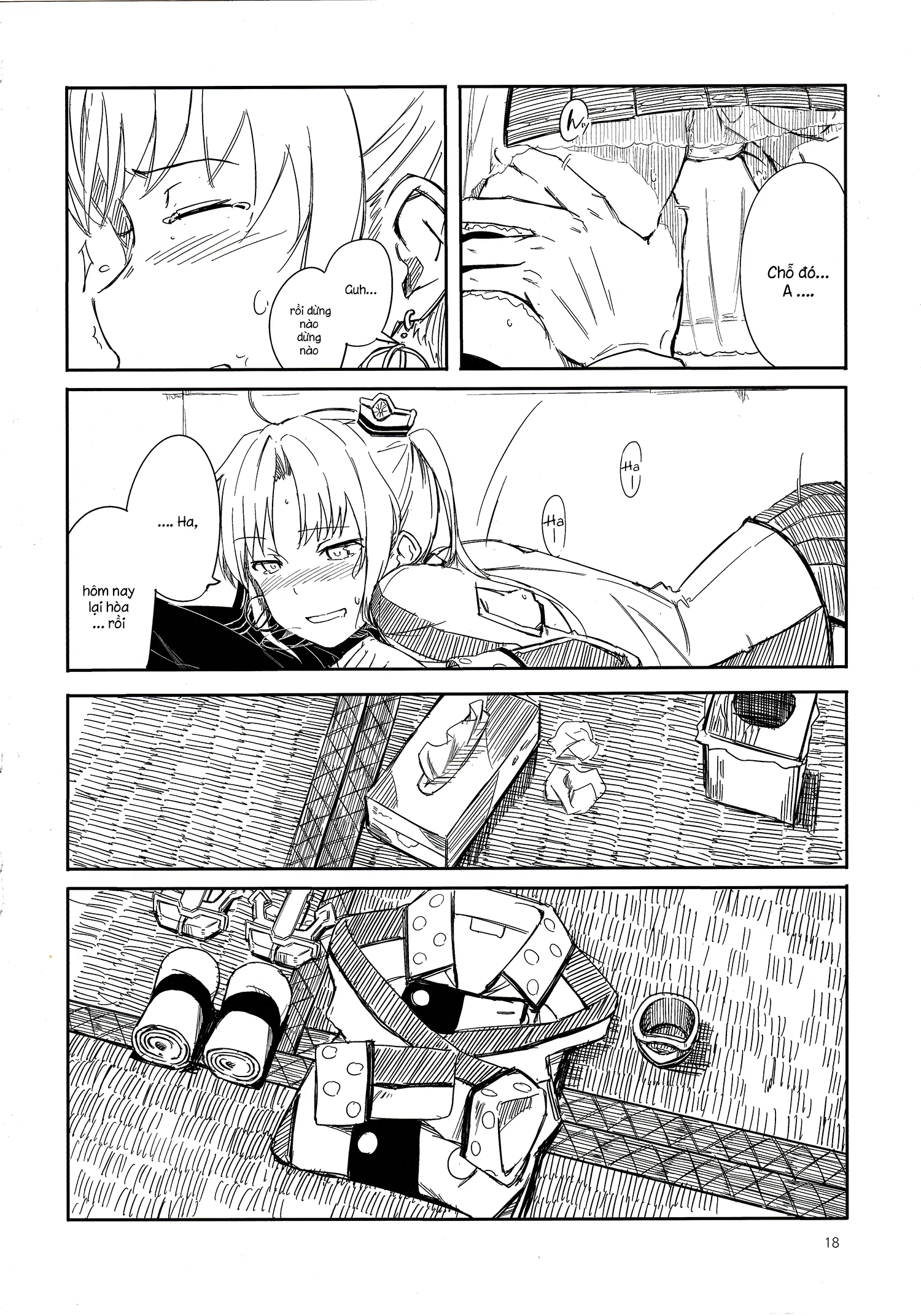 HentaiVN.net - Ảnh 17 - Shima Gurashi (Kantai Collection) [洲ぐらし] - Chap 1