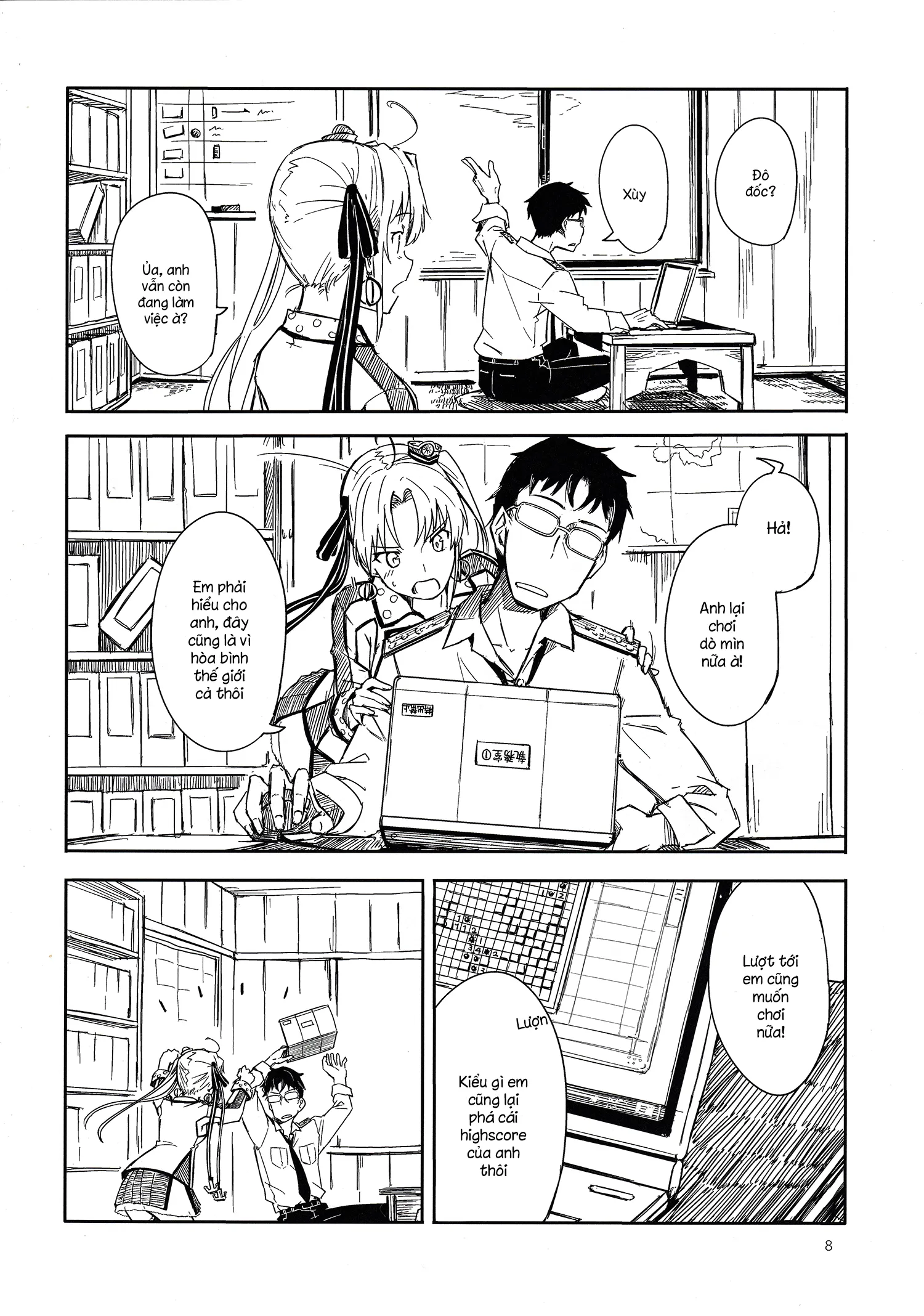 HentaiVN.net - Ảnh 7 - Shima Gurashi (Kantai Collection) [洲ぐらし] - Chap 1