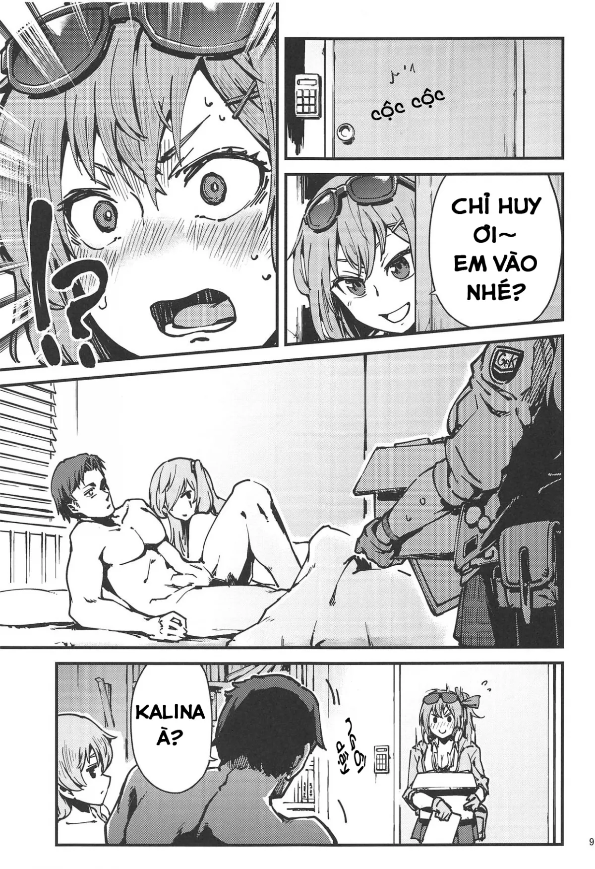 HentaiVN.net - Ảnh 8 - A! 45-chan ga Waratteru! - Chap 1